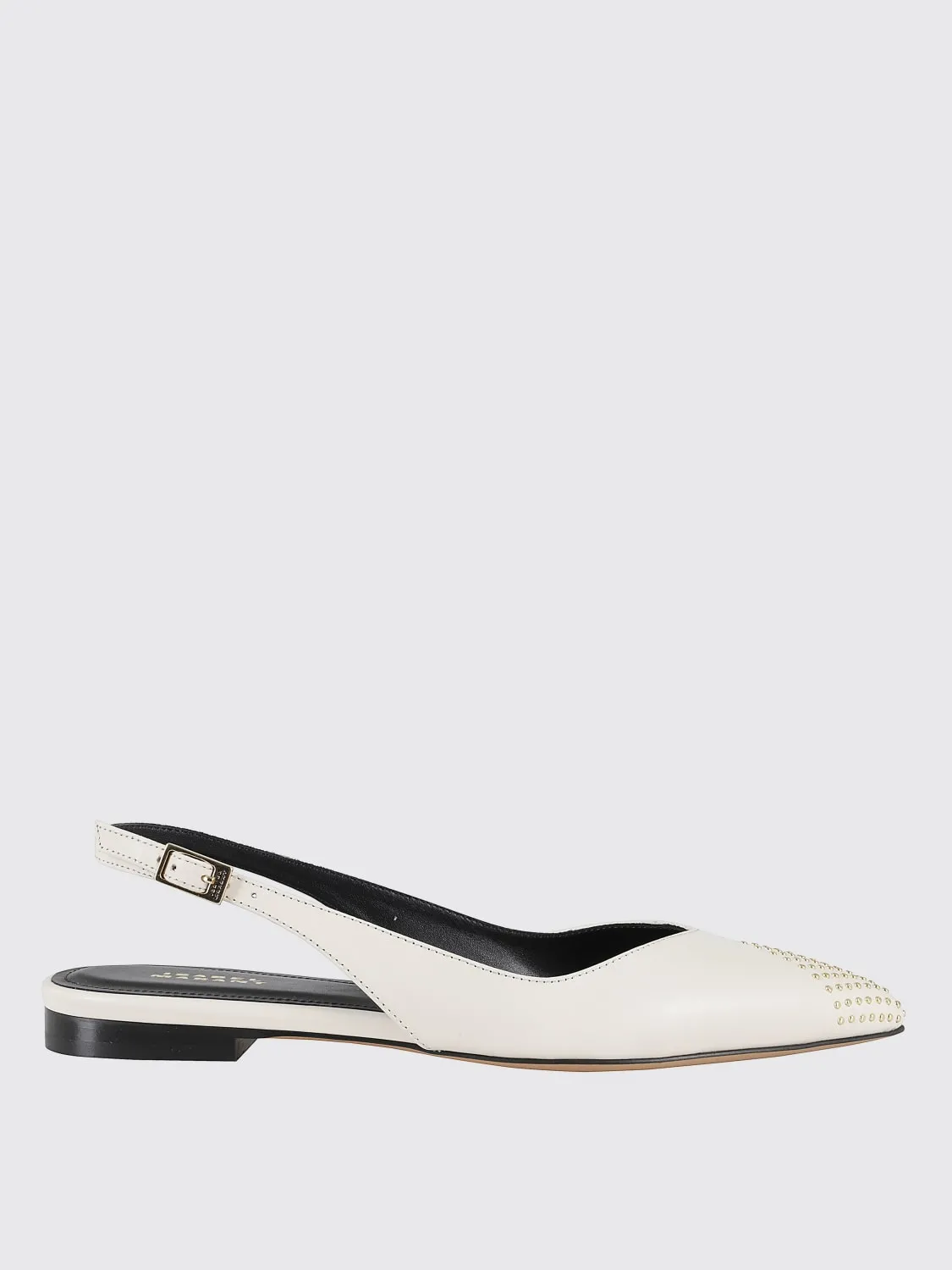 Ballerina Branee Isabel Marant in pelle con borchie