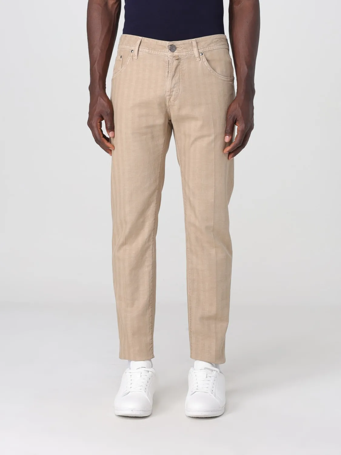 Jeans Jacob Cohen in denim a righe