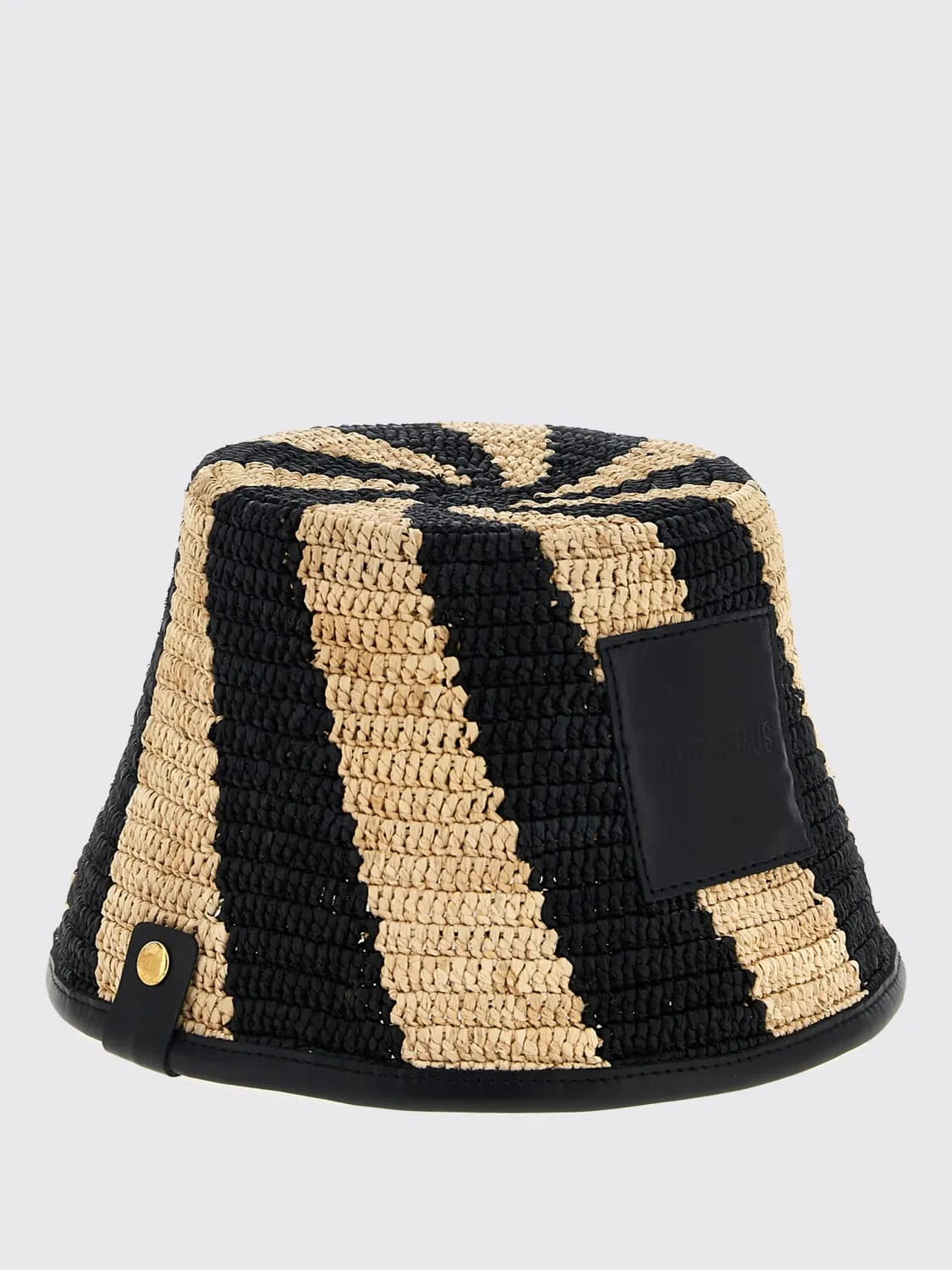 Cappello Le Bob Soli Jacquemus in rafia