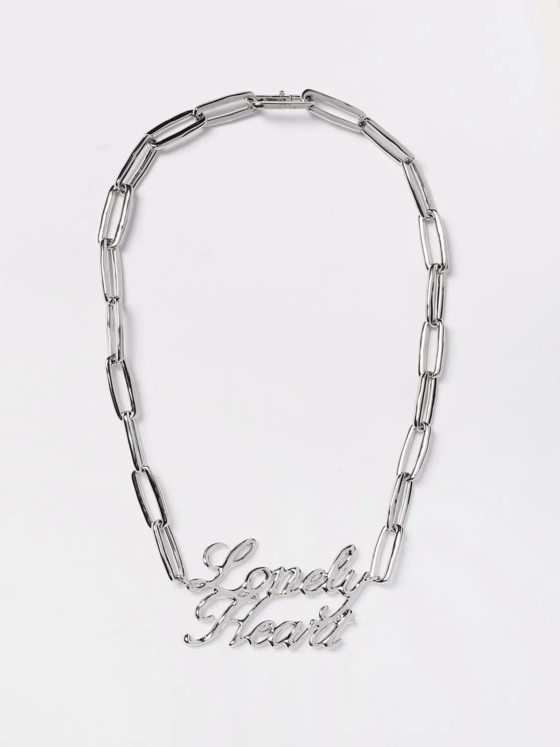 Collana Lonely Heart Jil Sander in ottone