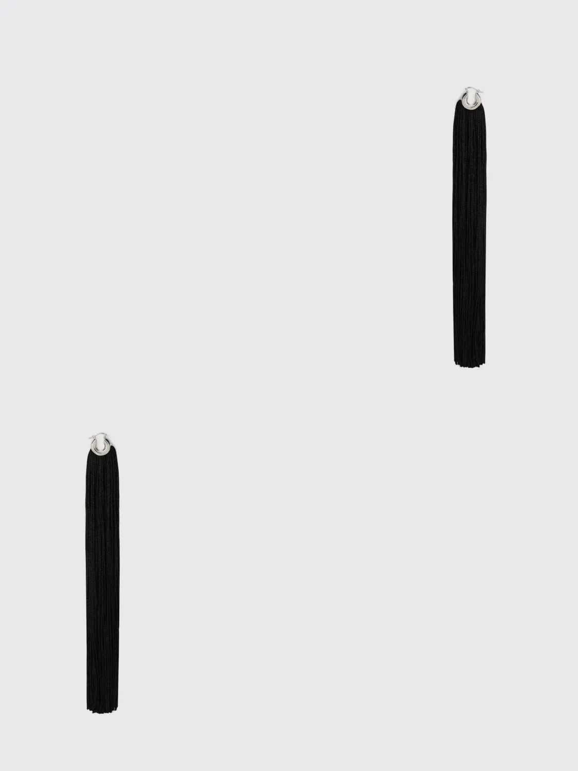 Orecchini Jil Sander in ottone con frange