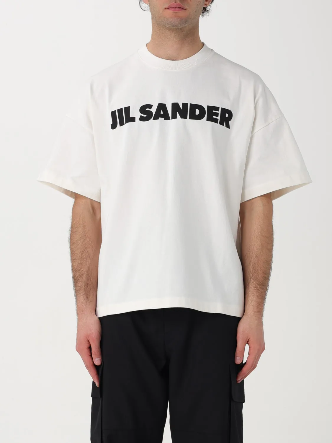 T-shirt oversize Jil Sander in cotone