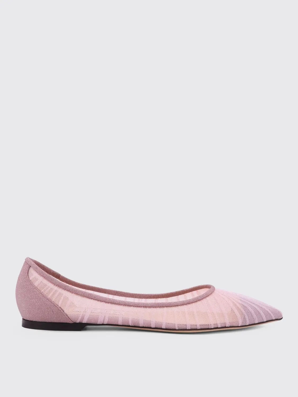 Ballerina Love Jimmy Choo in nylon drappeggiato
