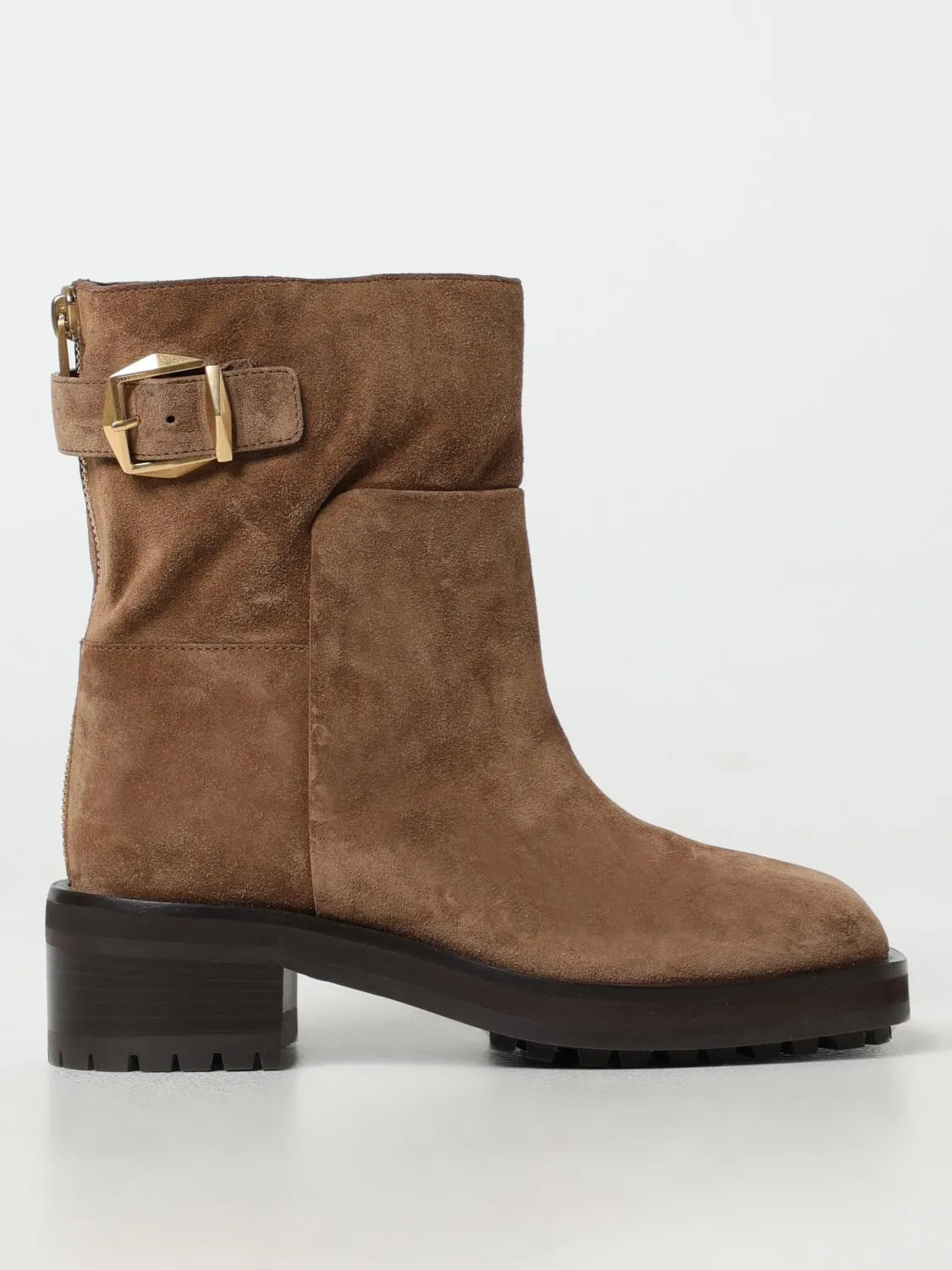 Stivaletto Brooklyn Jimmy Choo in camoscio