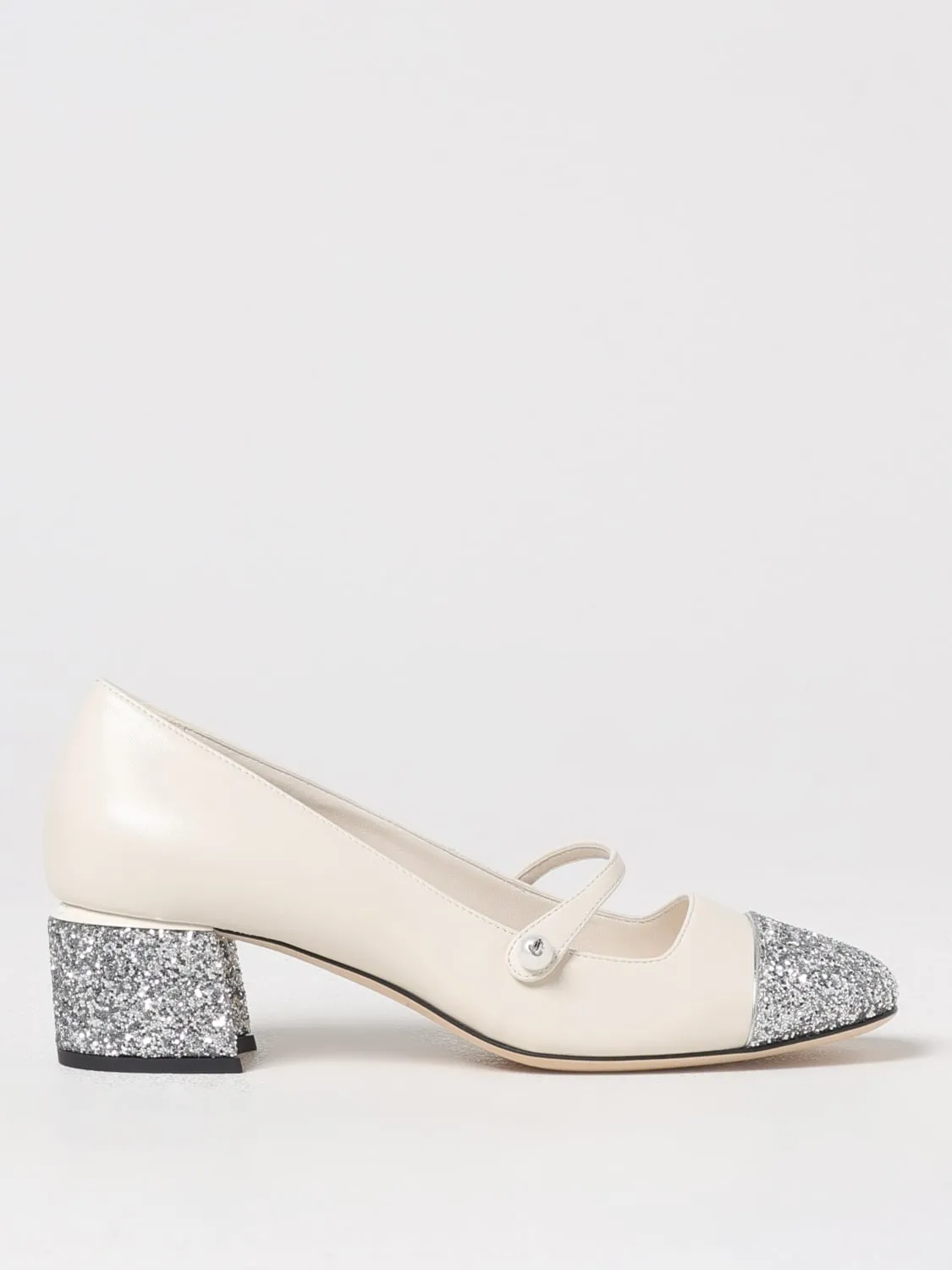 Pump Elisa Jimmy Choo in pelle e glitter