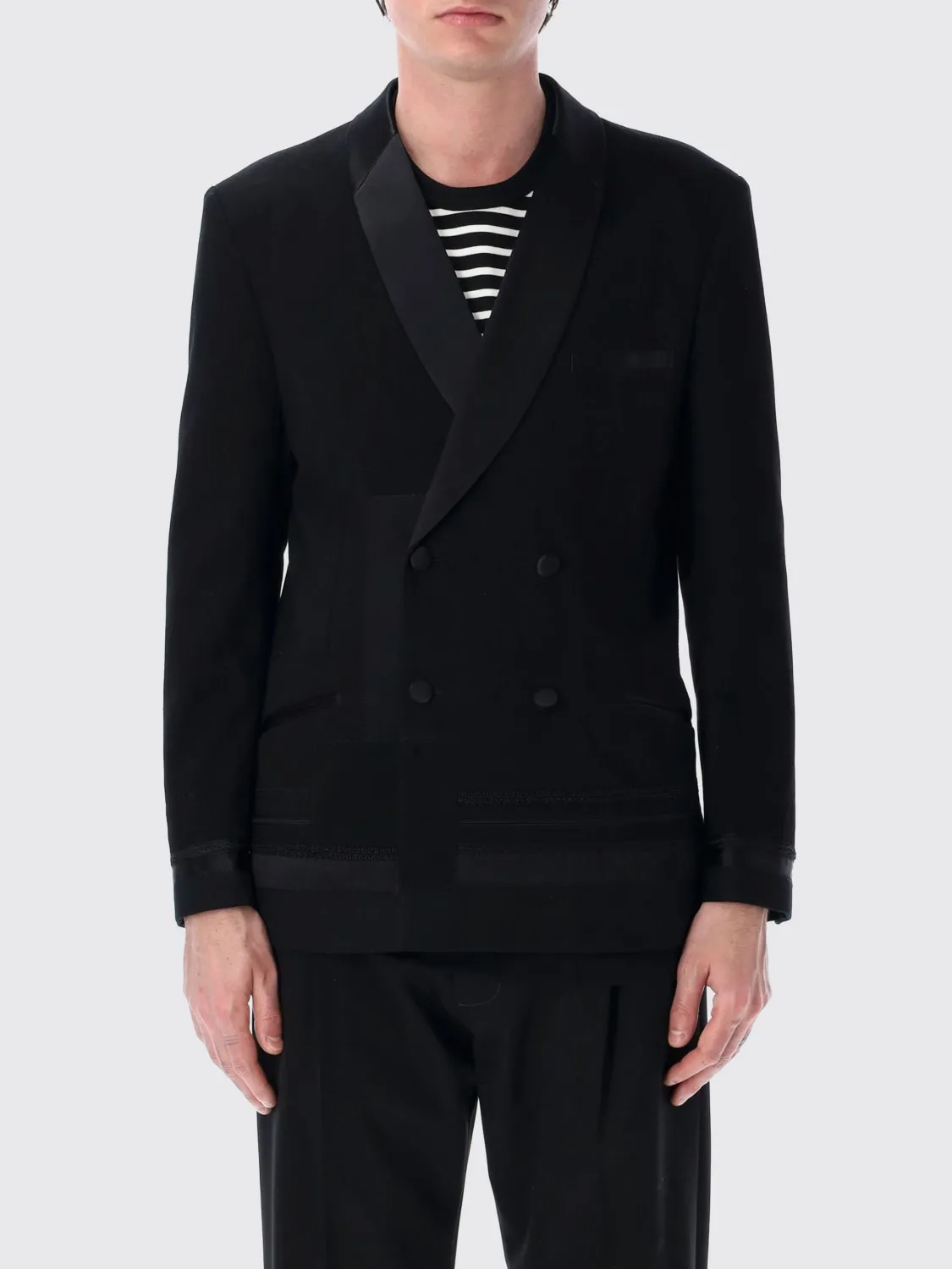 Blazer doppiopetto Junya Watanabe in cotone
