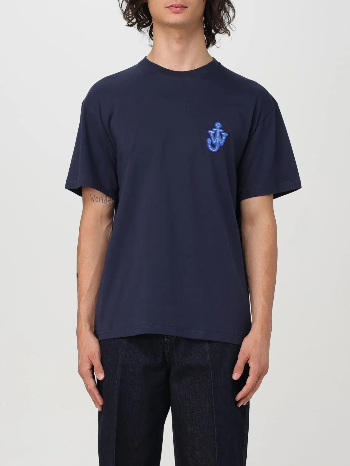 T-shirt con logo Monogram Jw Anderson