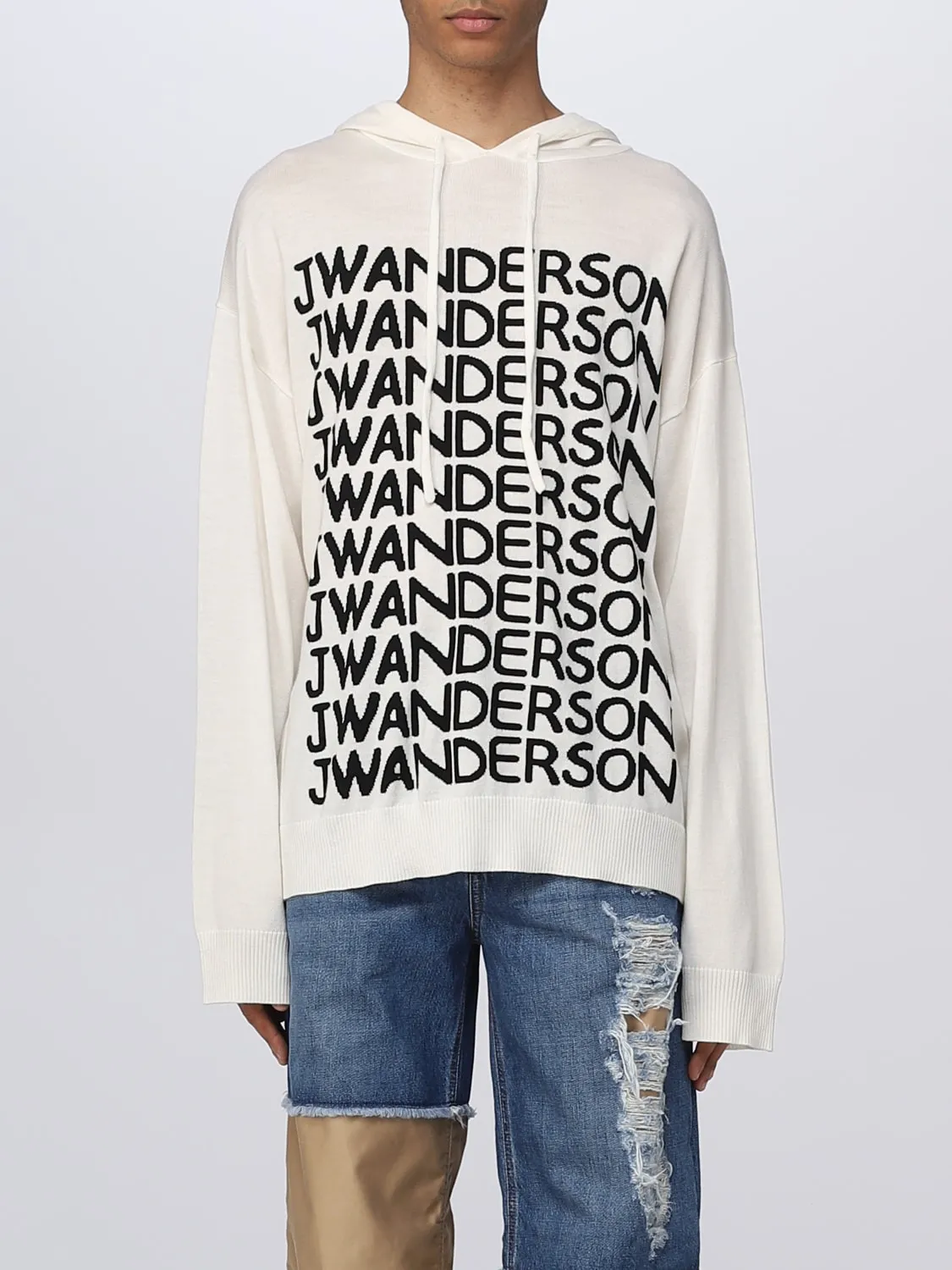 Felpa Jw Anderson in lana merino