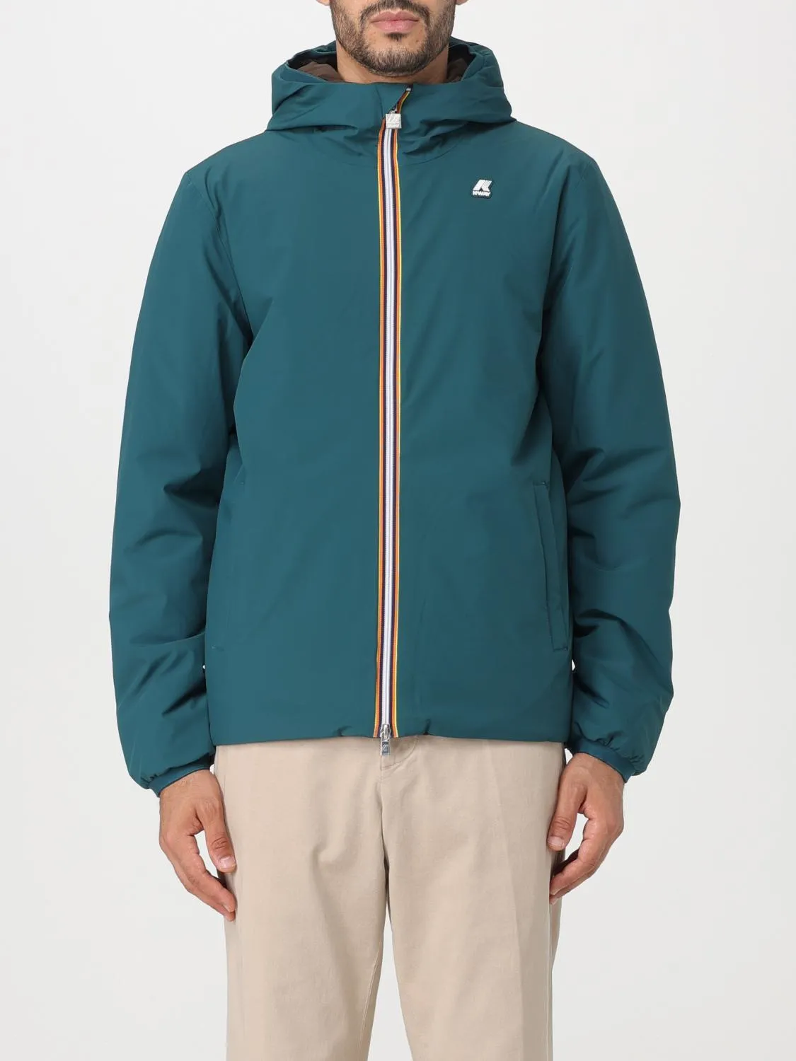 Bomber K-Way reversibile in nylon