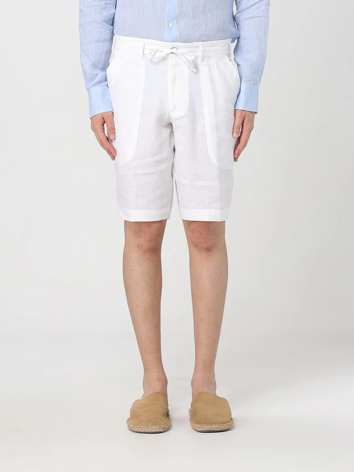 Pantaloncino chino Kampos in lino