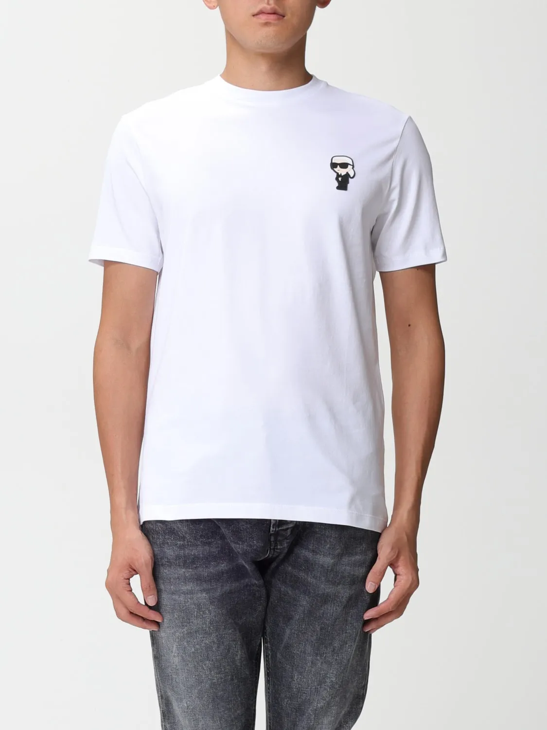 T-shirt con logo Karl Lagerfeld