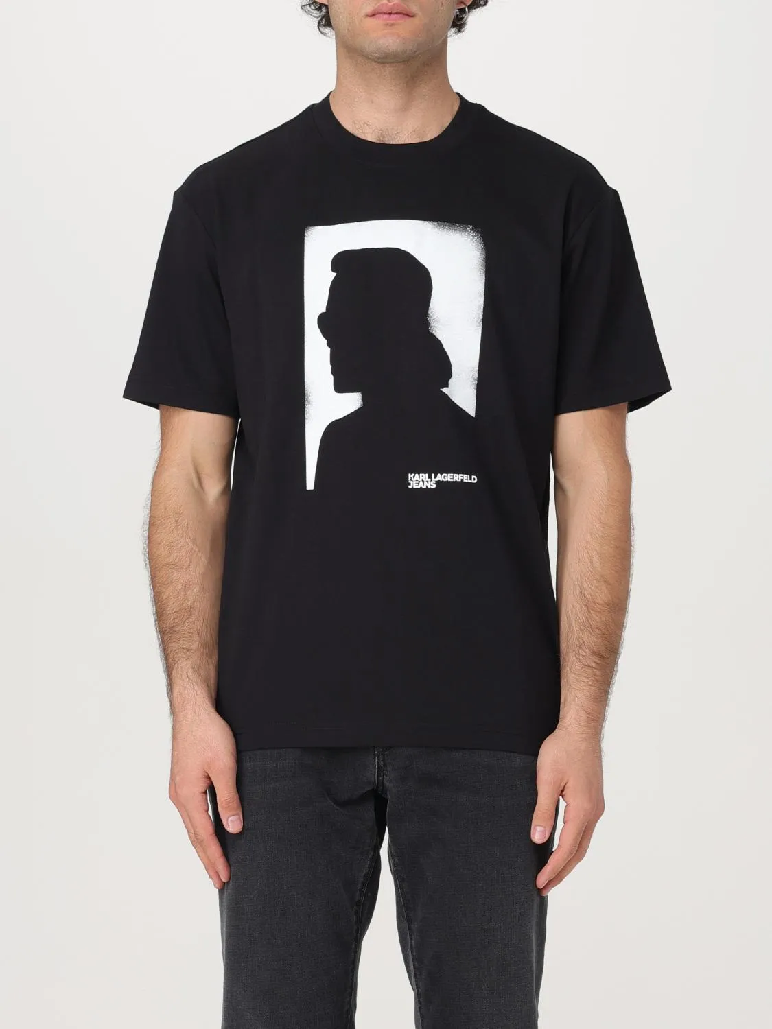 T-shirt stampata Karl Lagerfeld