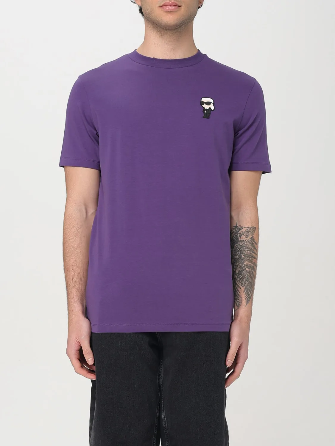 T-shirt Karl Lagerfeld in cotone con logo