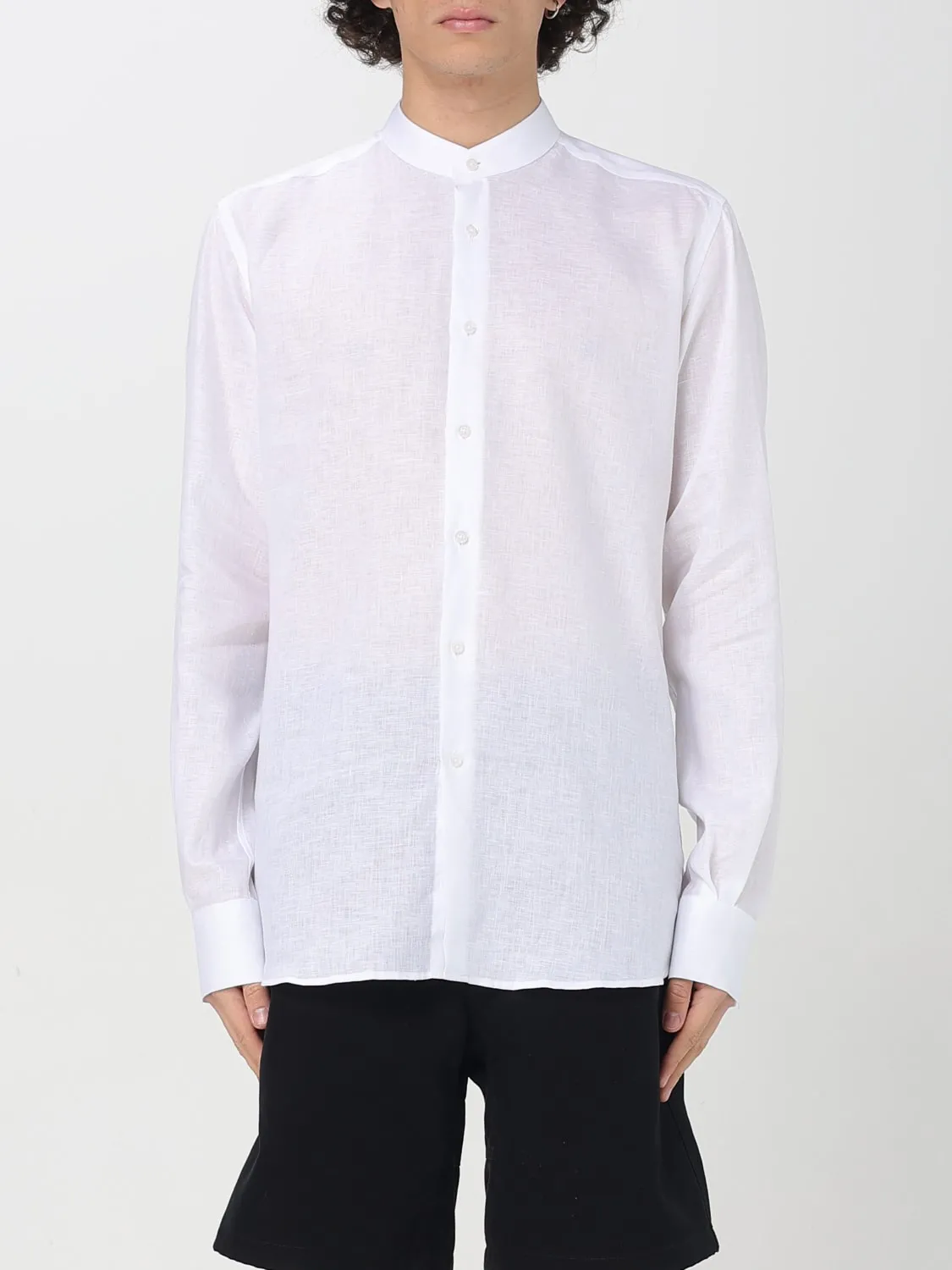 Camicia Karl Lagerfeld in lino