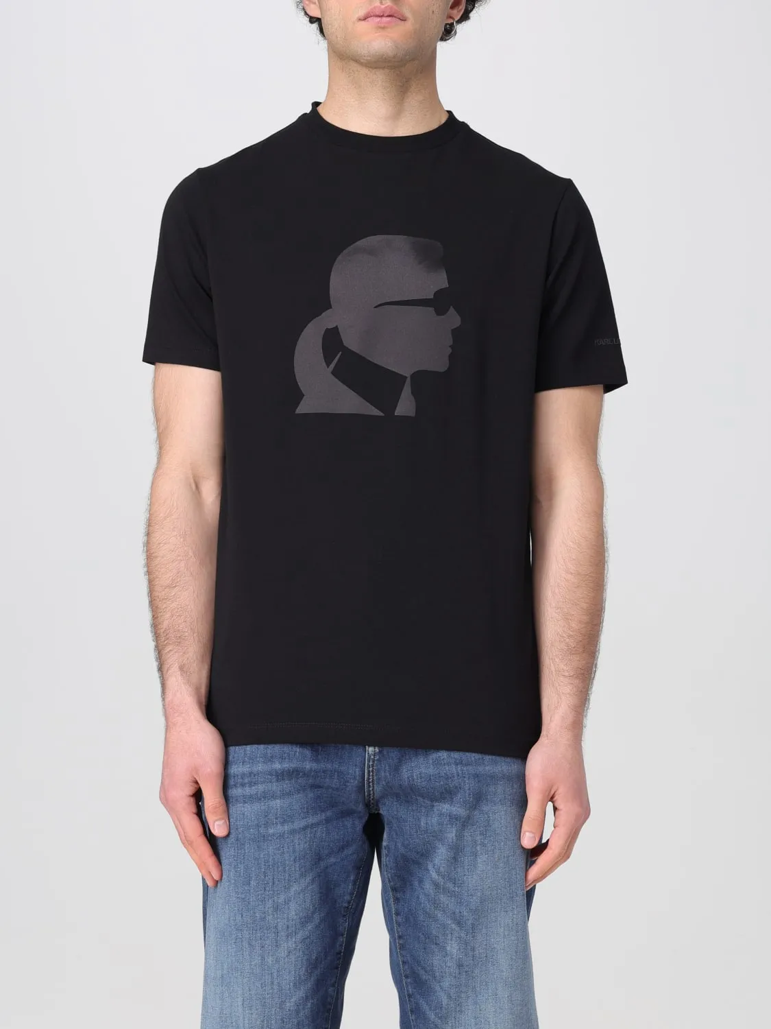 T-shirt con stampa Karl Karl Lagerfeld