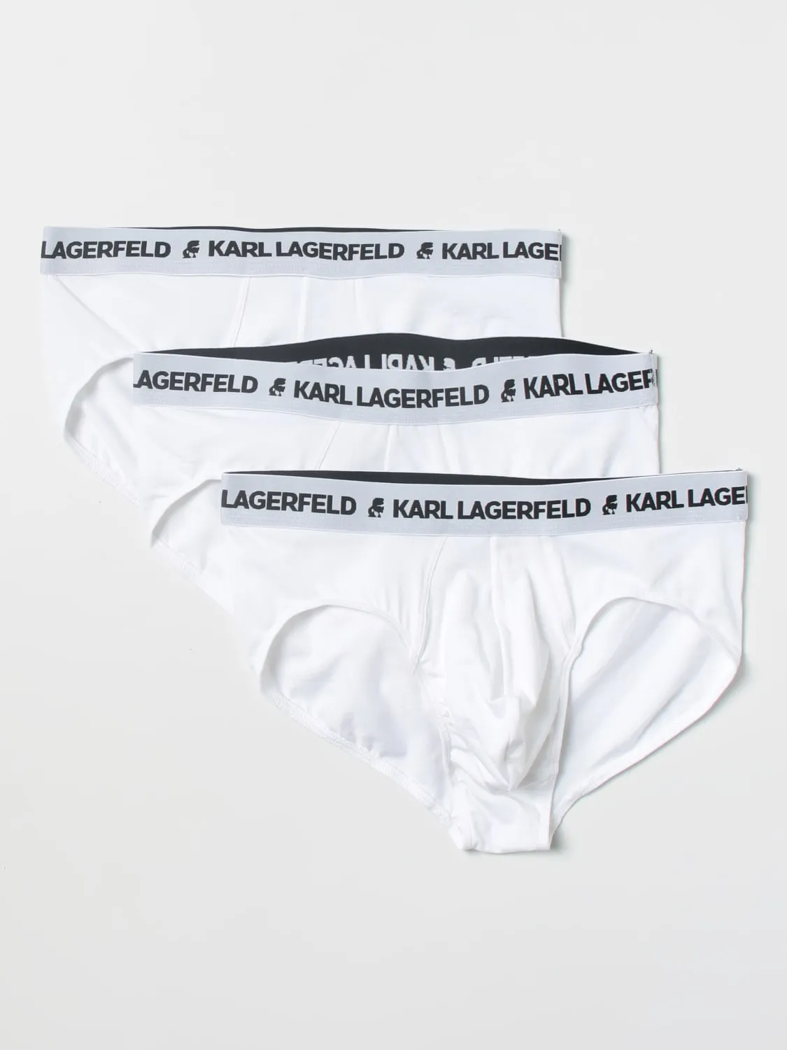 Set 3 slip Karl Lagerfeld in cotone organico
