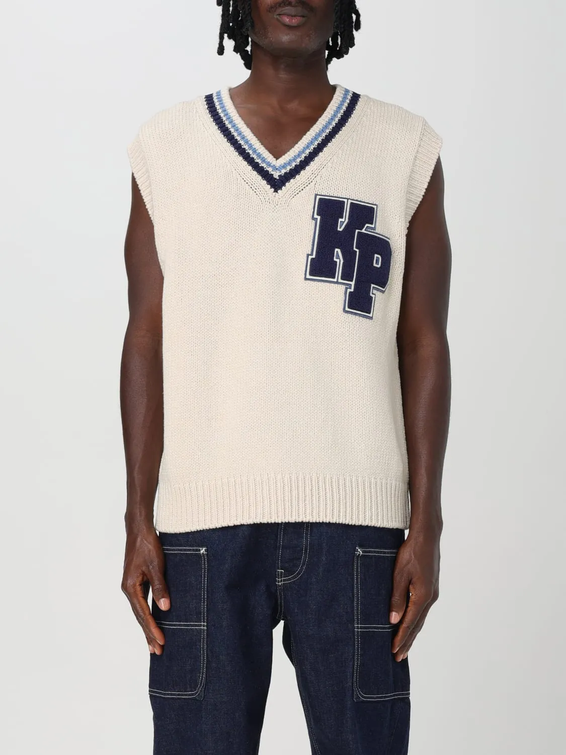 Gilet Paris Varsity Kenzo in cotone e lana