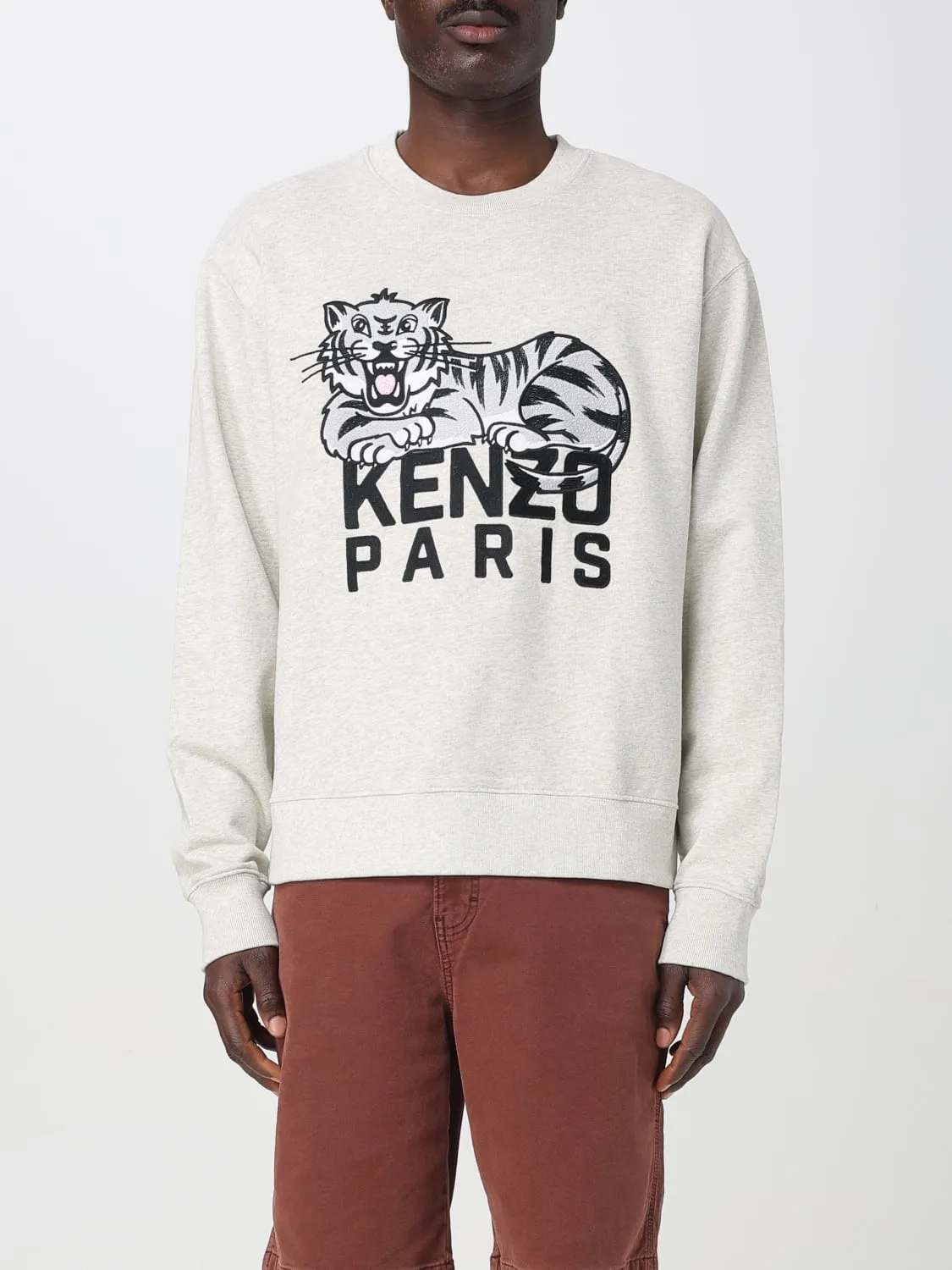 Felpa a girocollo Tiger Kenzo in cotone