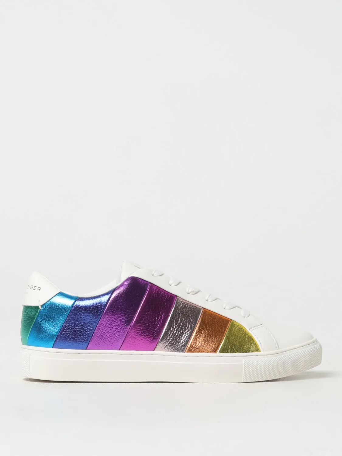 Sneakers Lane Stripe Kurt Geiger London in pelle multicolor