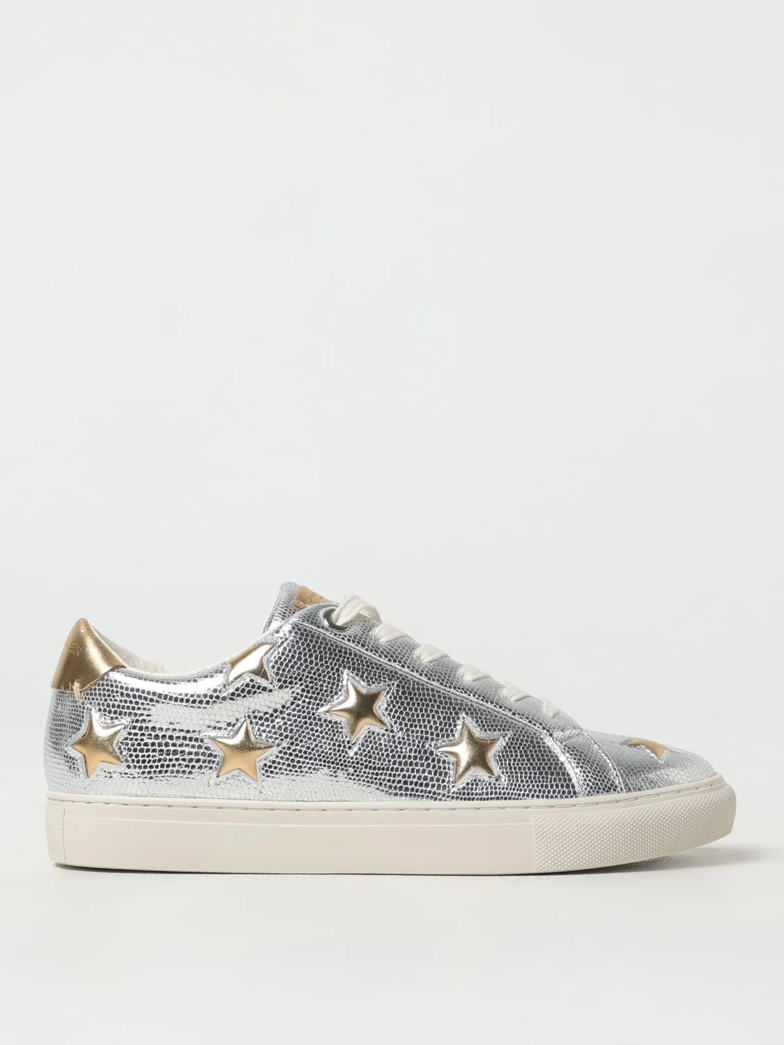 Sneakers Lane Star Kurt Geiger London in pelle laminata stampa lucertola