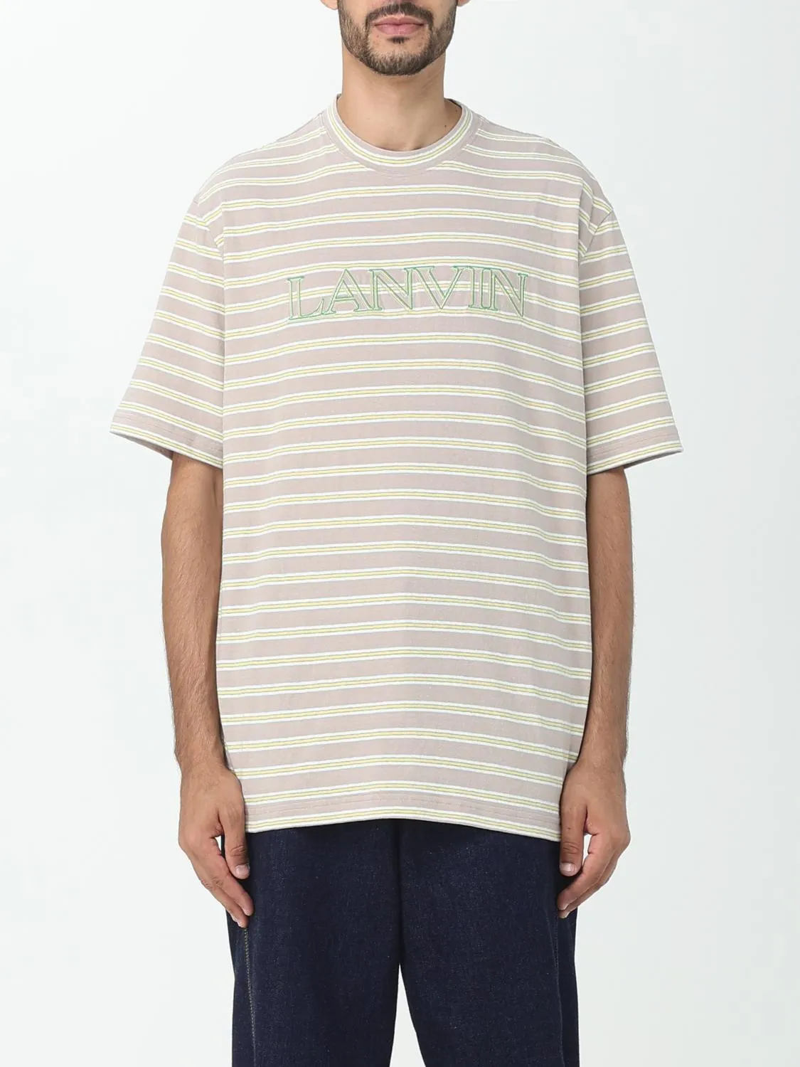 T-shirt a righe Lanvin