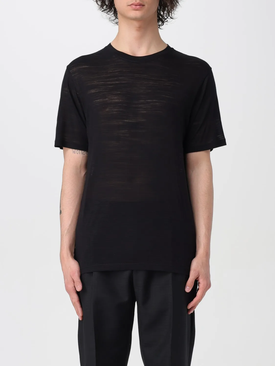 T-shirt Lardini in misto cotone