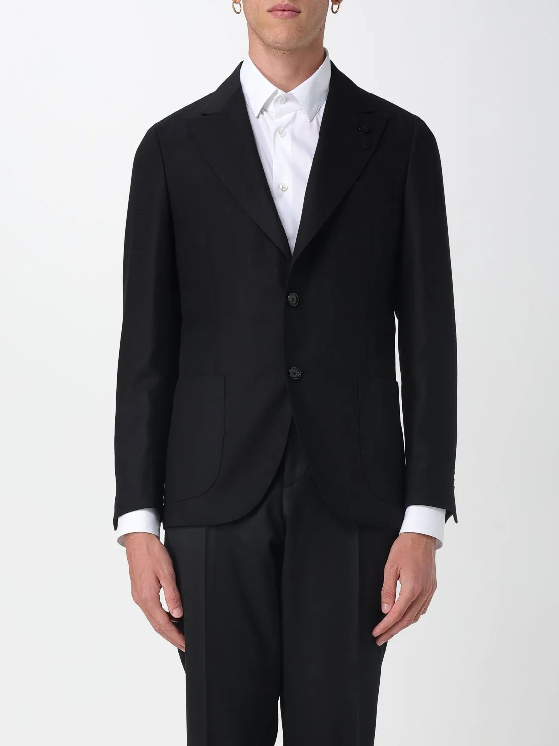 Blazer classico Lardini in lana vergine