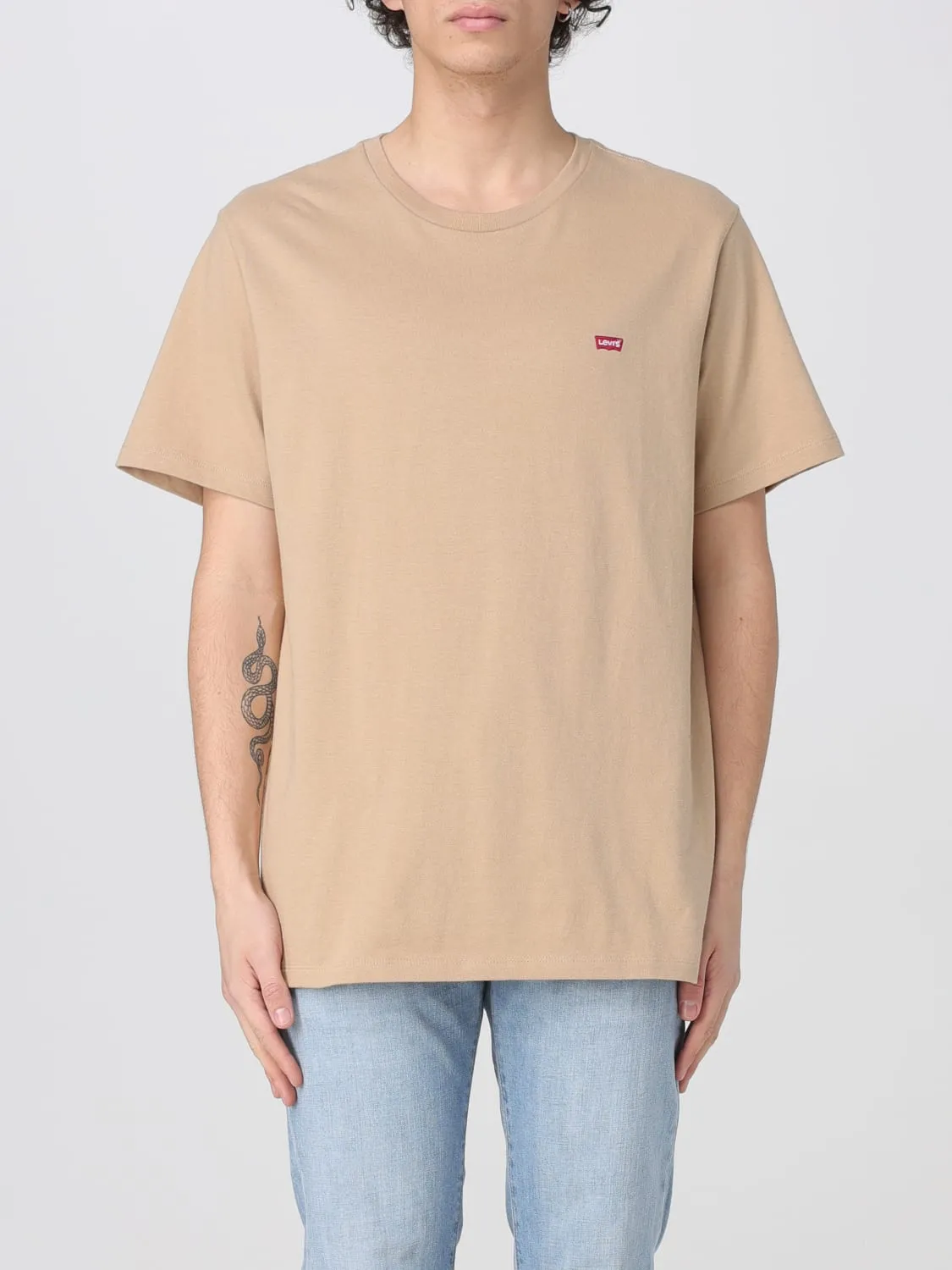 T-shirt basic in cotone con mini logo Levi's