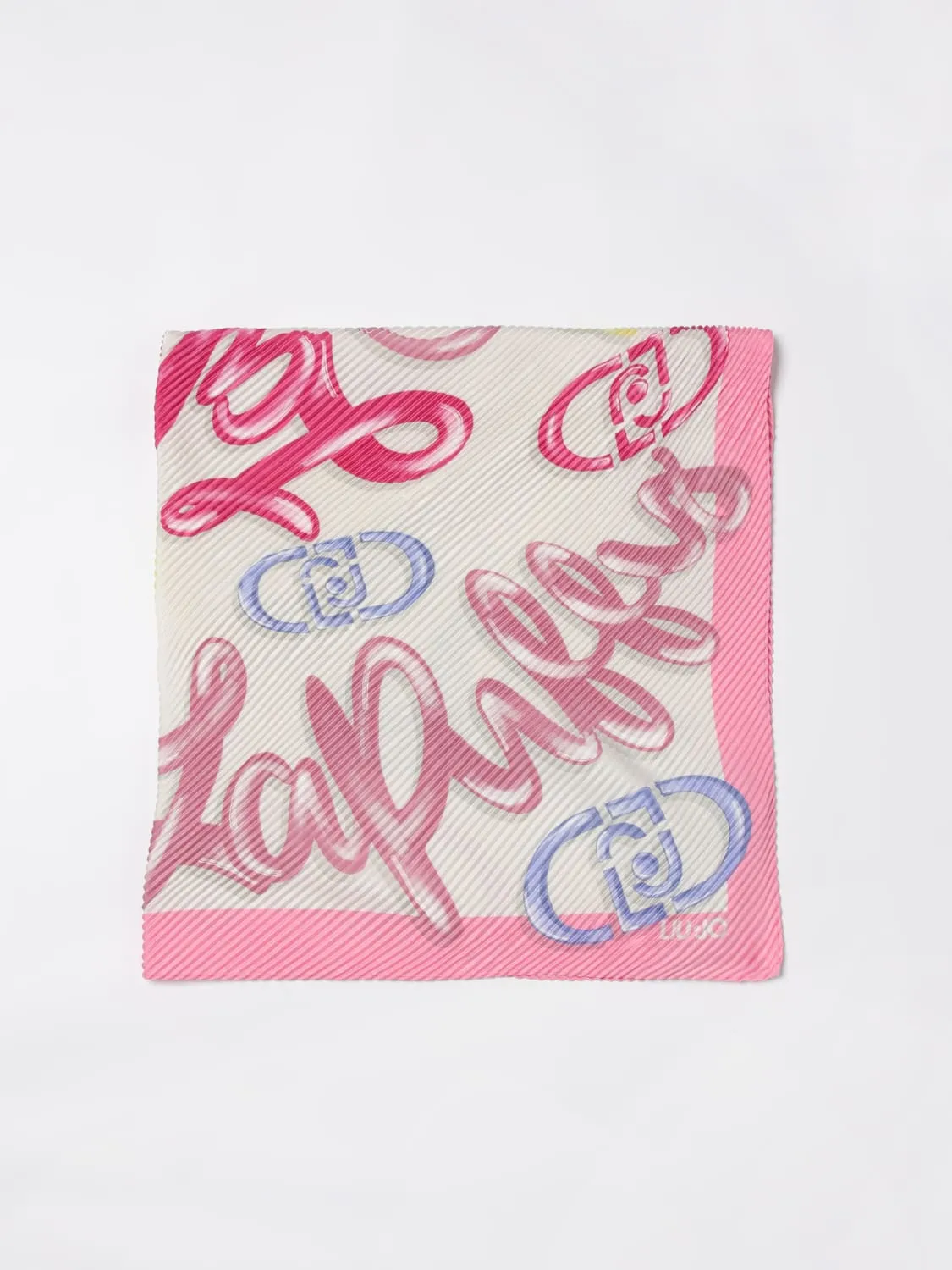 Foulard Liu Jo in viscosa plissettata