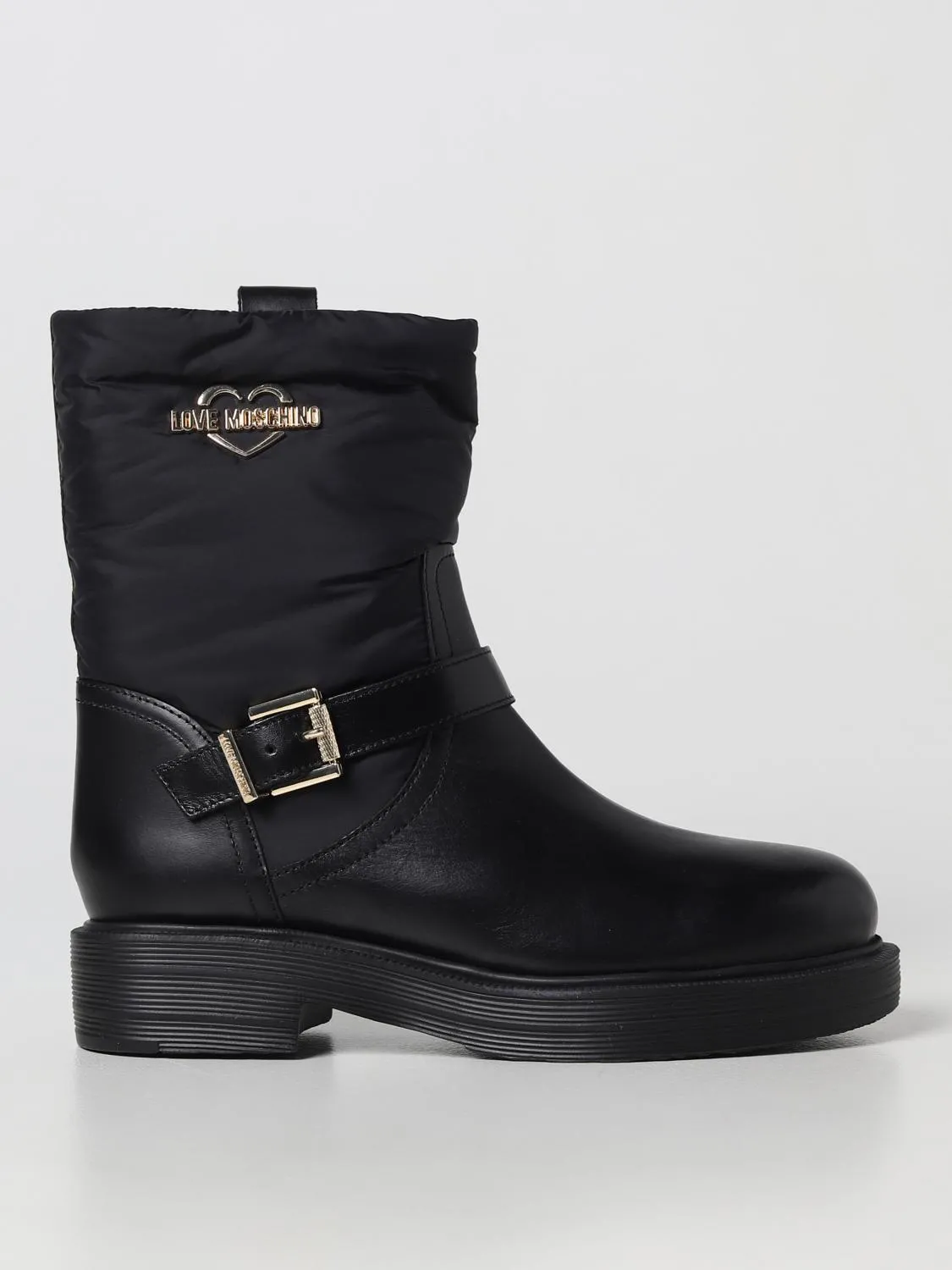 Stivaletto Love Moschino in nylon e pelle