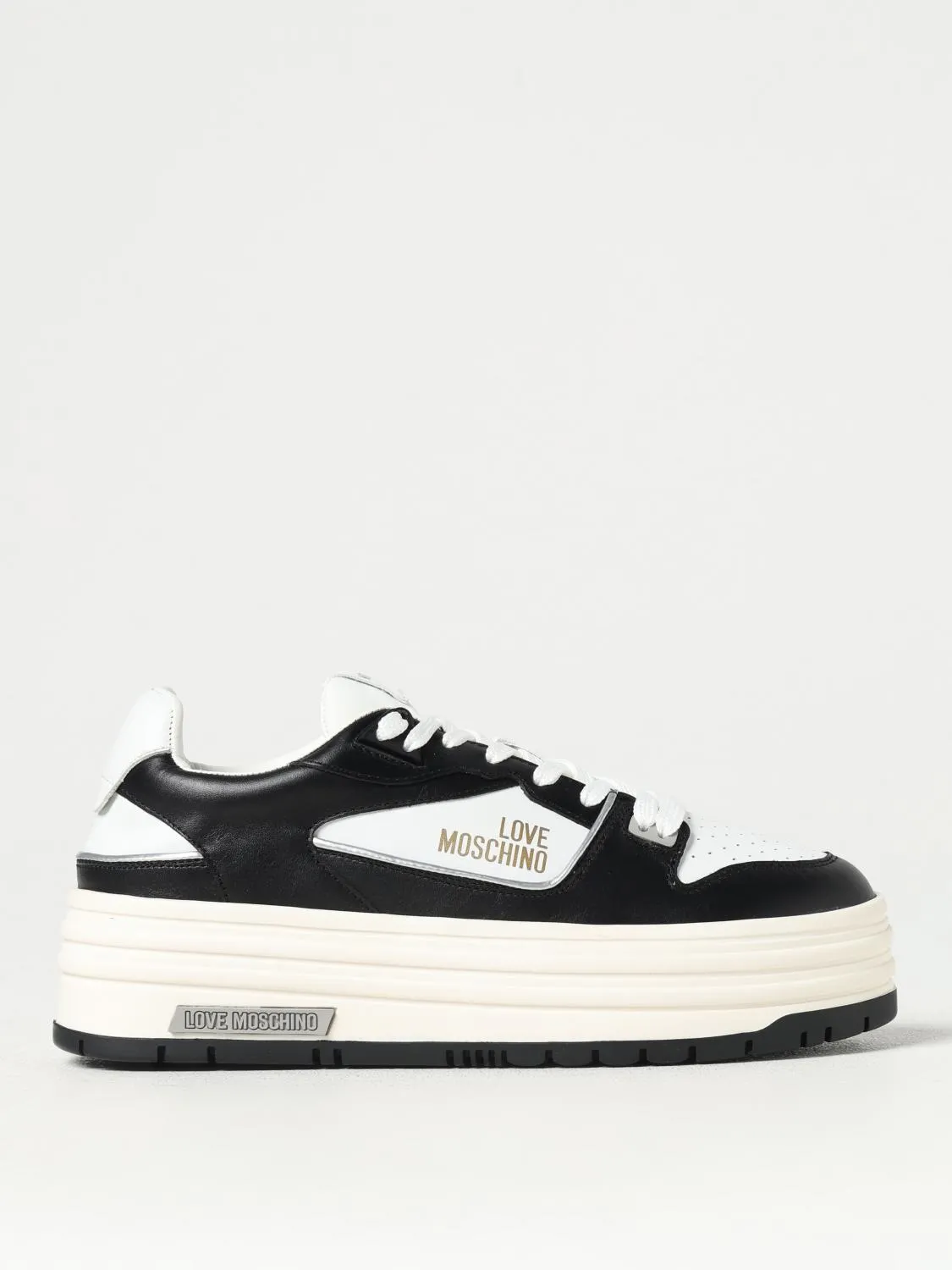Sneakers Love Moschino in pelle