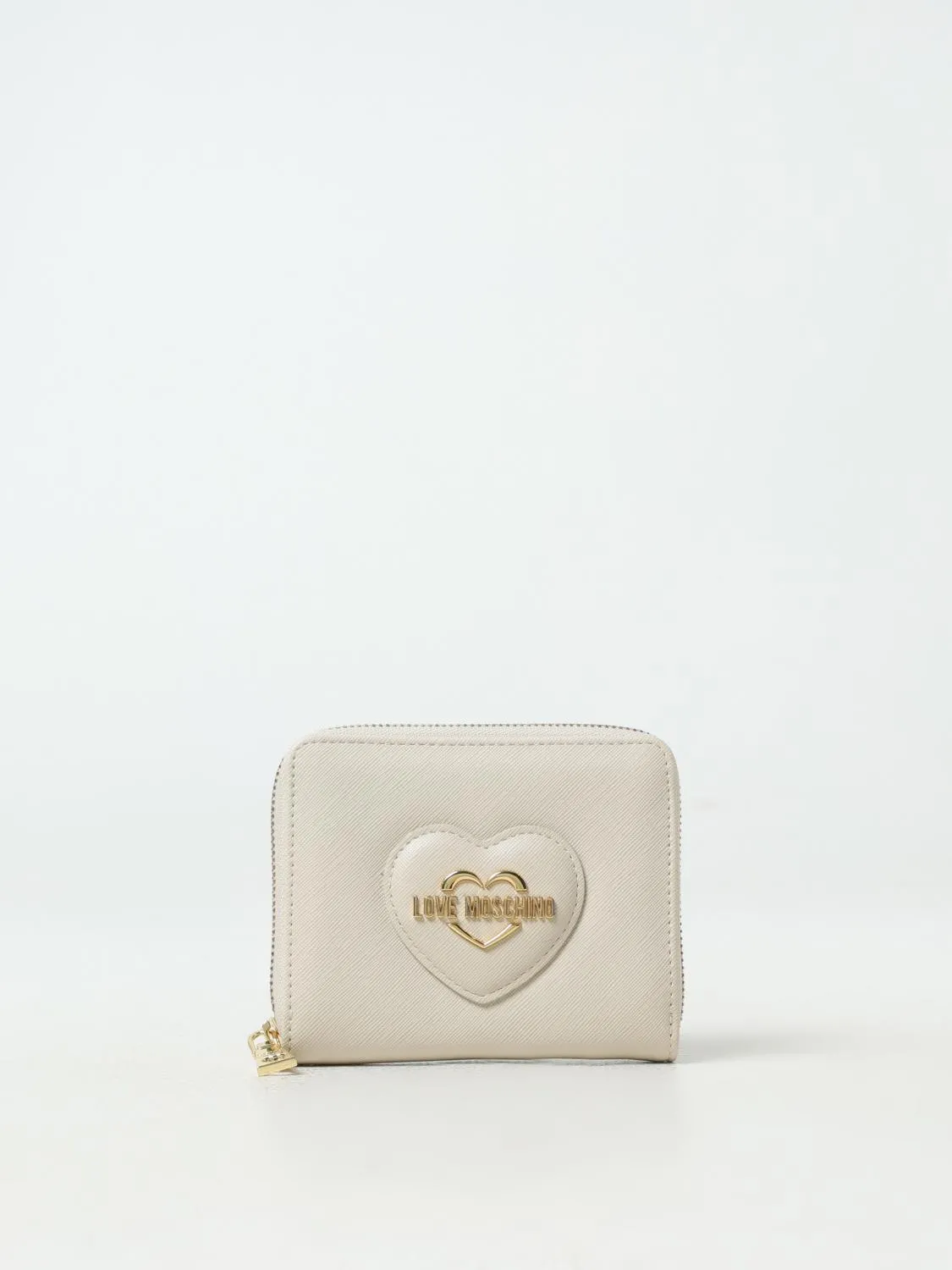 Portafoglio Love Moschino in pelle sintetica saffiano