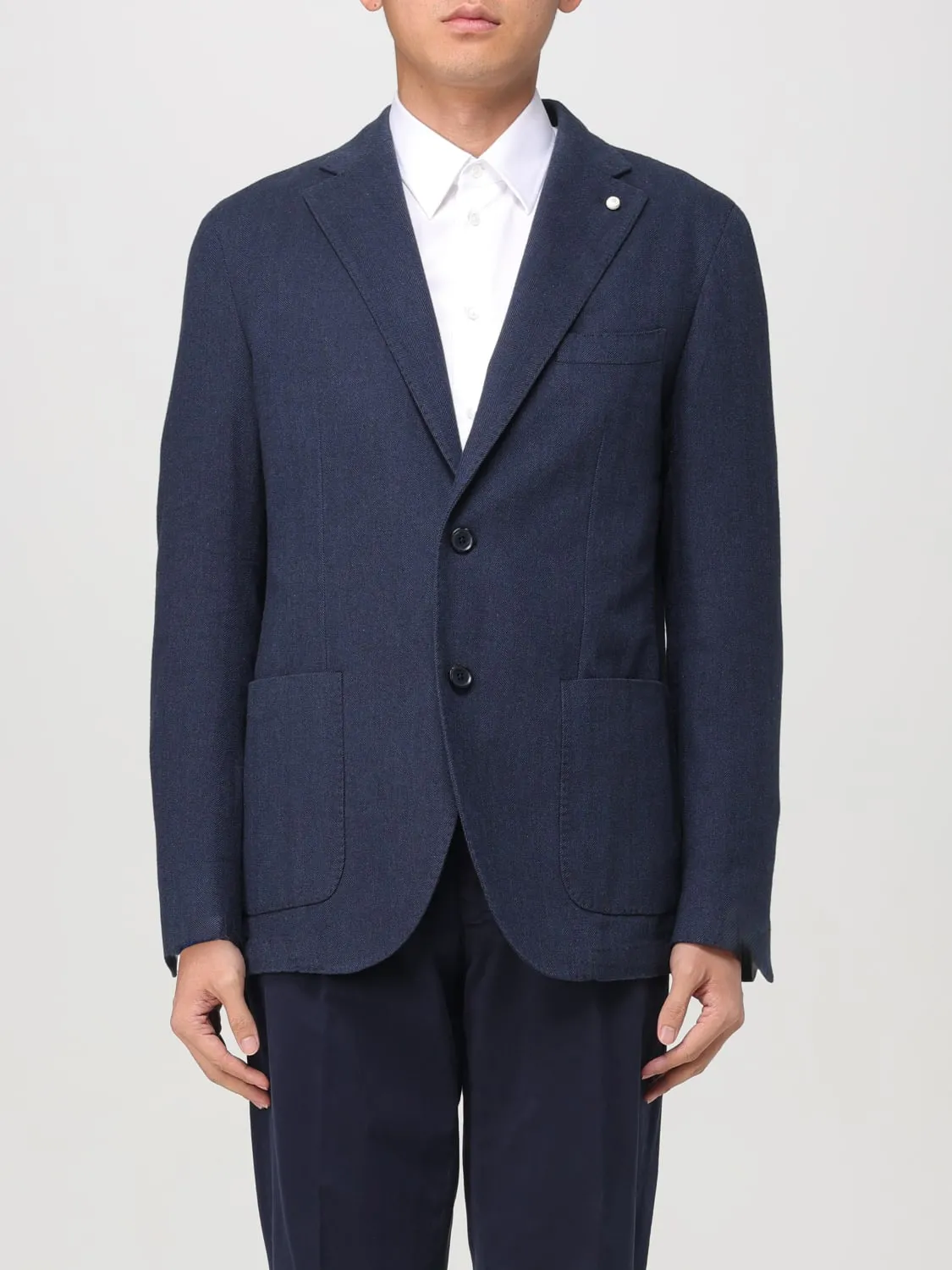 Blazer Luigi Bianchi in cotone