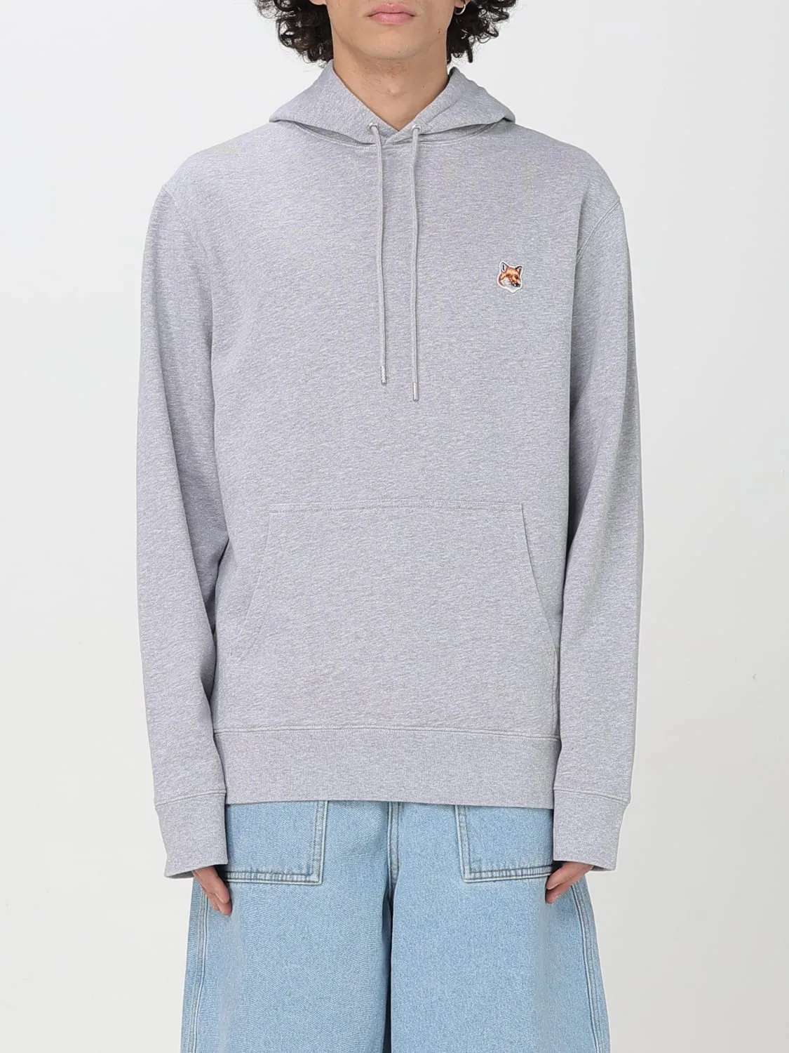 Felpa con cappuccio Maison Kitsuné in cotone