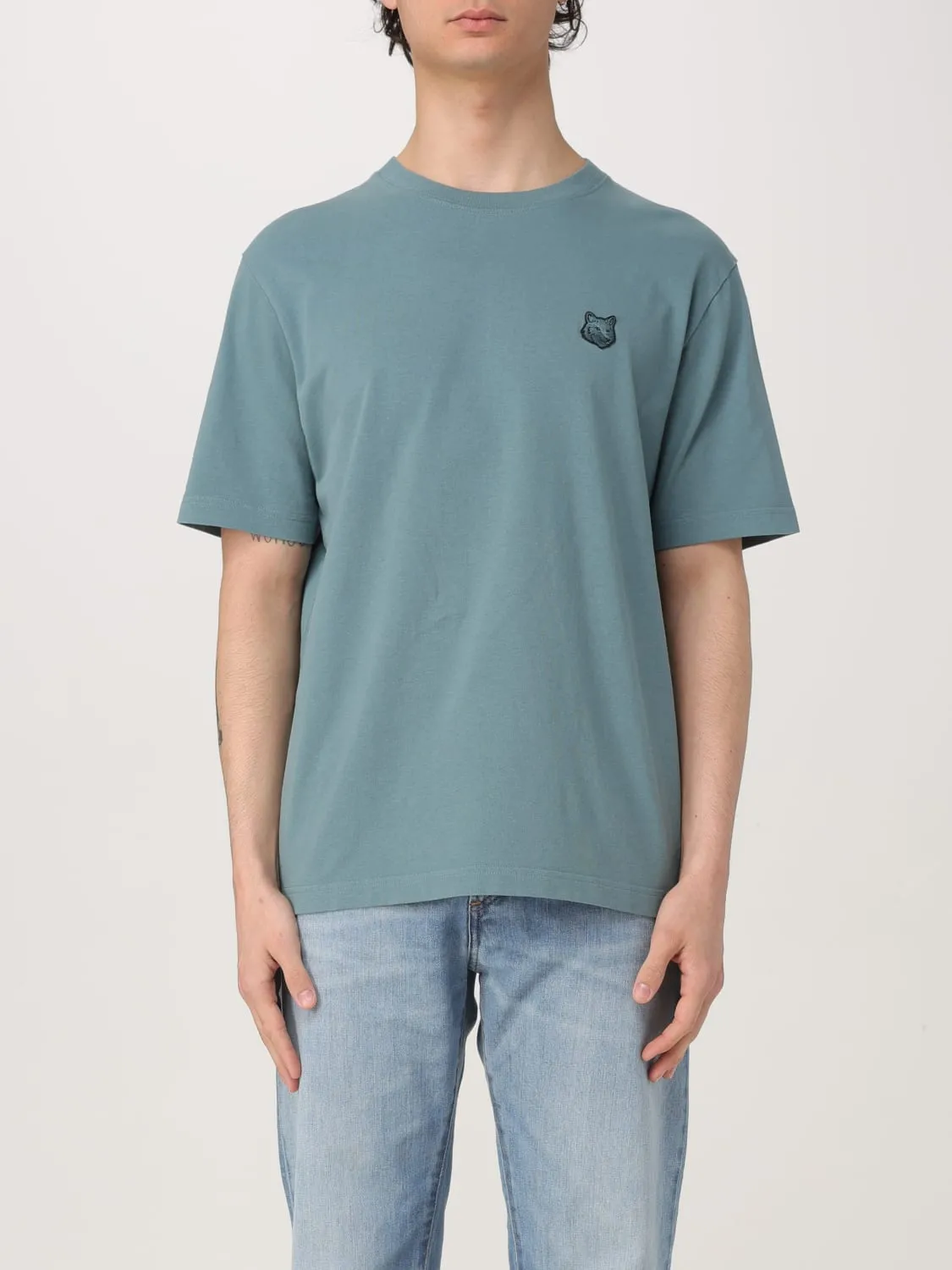 T-shirt basic in cotone Maison Kitsuné