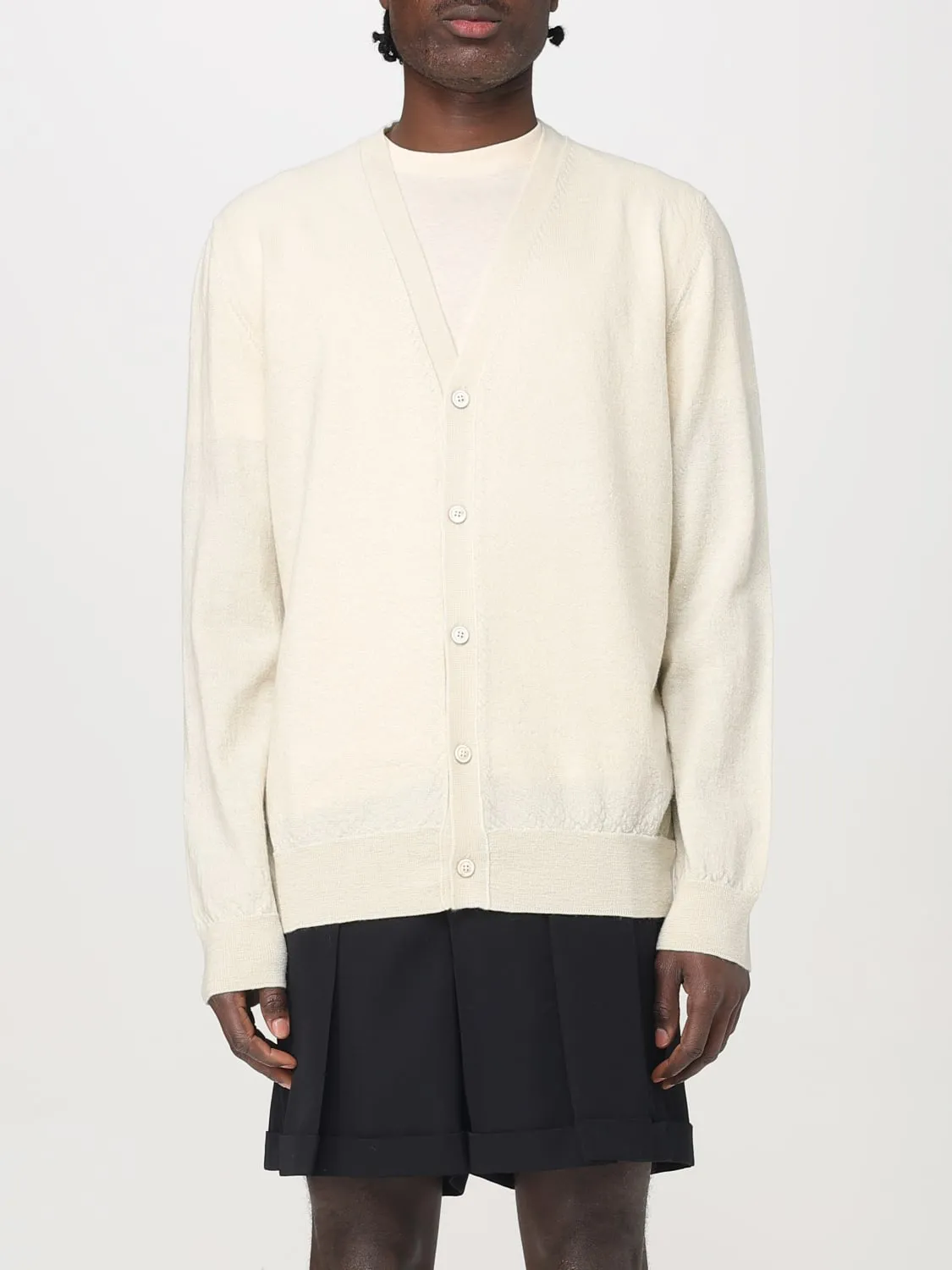 Cardigan a v Maison Margiela in lana