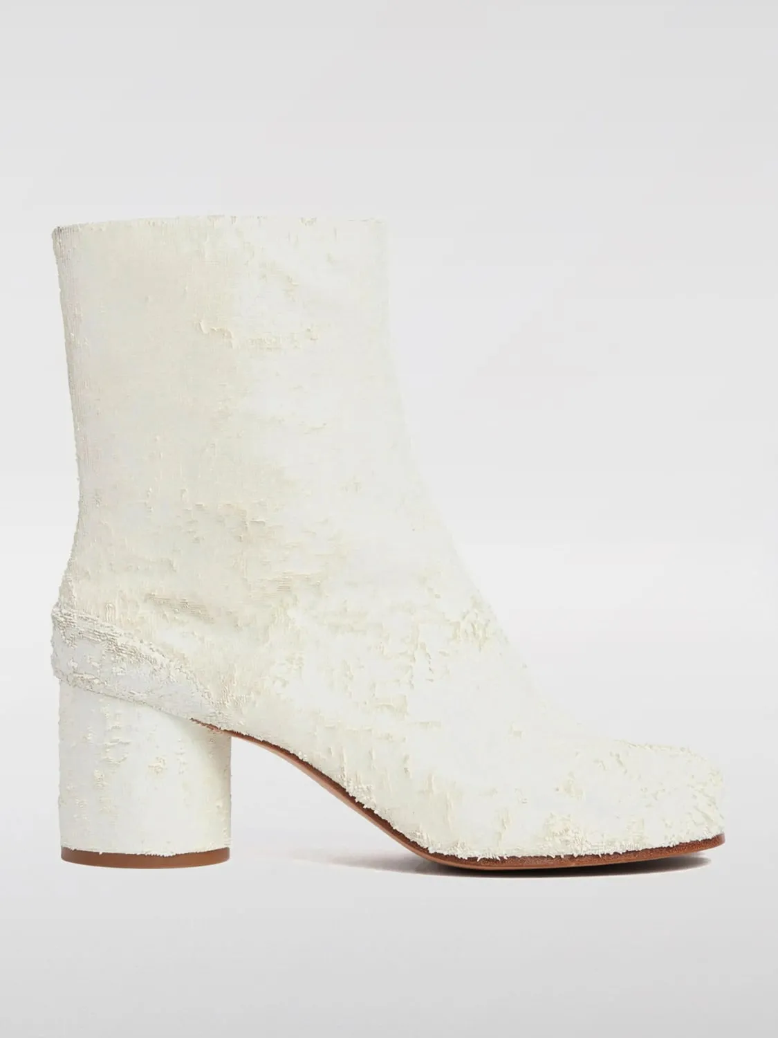 Stivaletto Tabi Maison Margiela in pelle dipinta