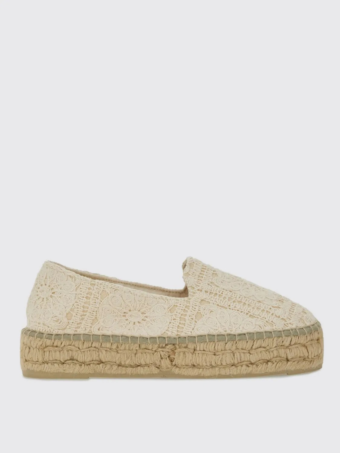 Espadrillas Manebi in cotone ricamato