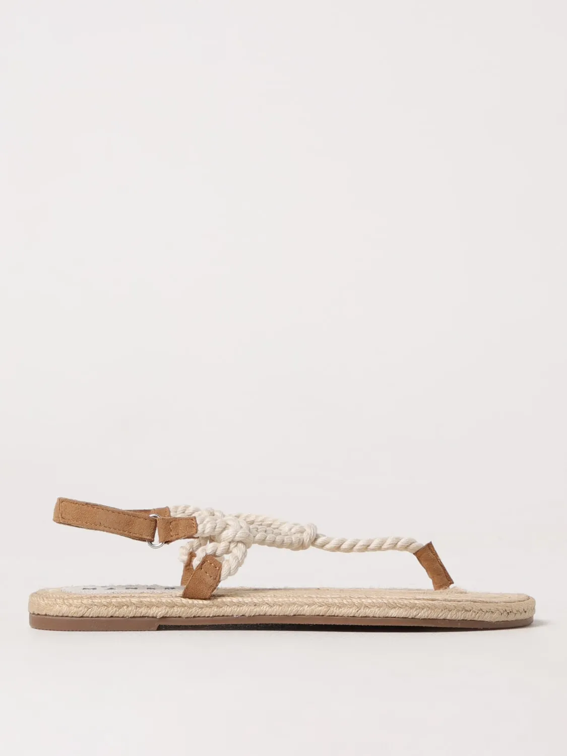 Sandalo Yucatán Manebi in cotone intrecciato