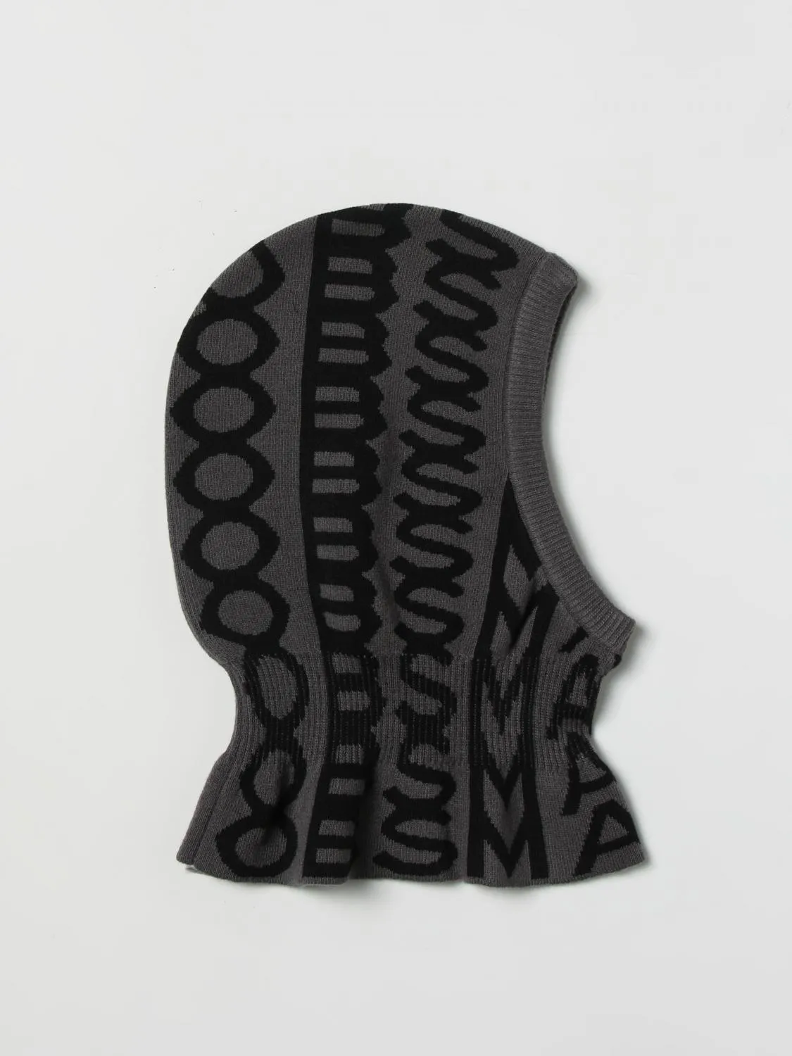 Balaclava Marc Jacobs in lana con logo jacquard