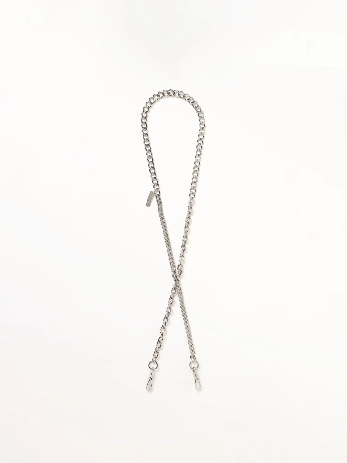 Tracolla Marc Jacobs in maglia metallica multiforme