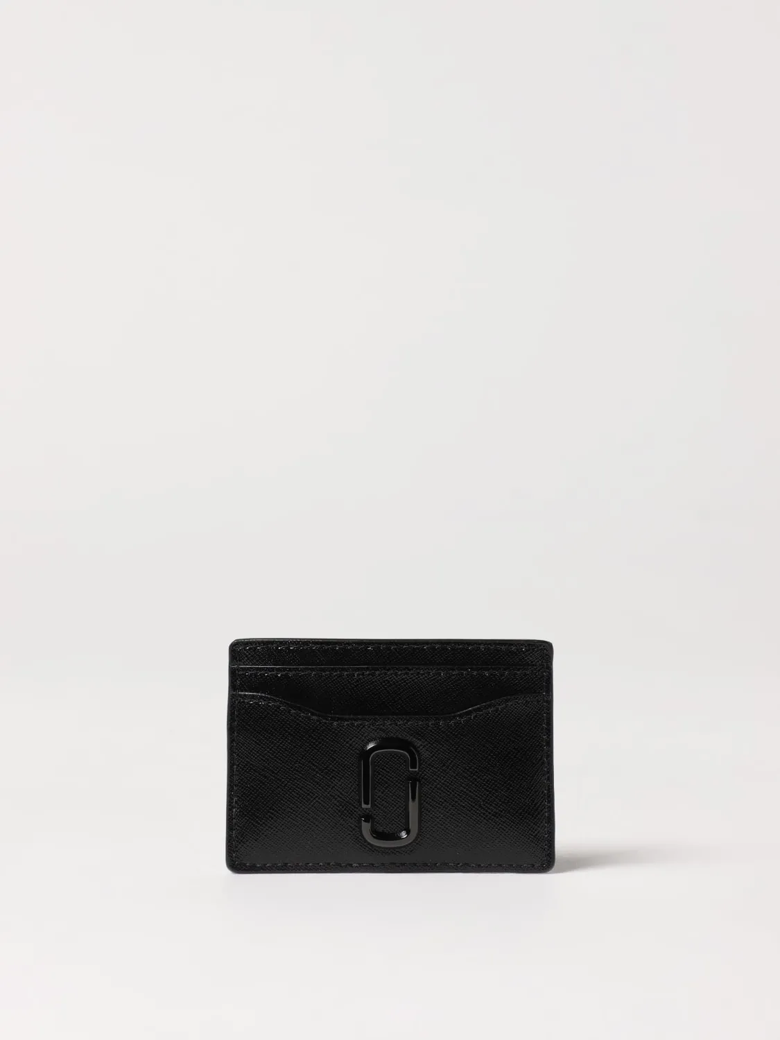 Portacarte di credito Snapshot Marc Jacobs in pelle saffiano