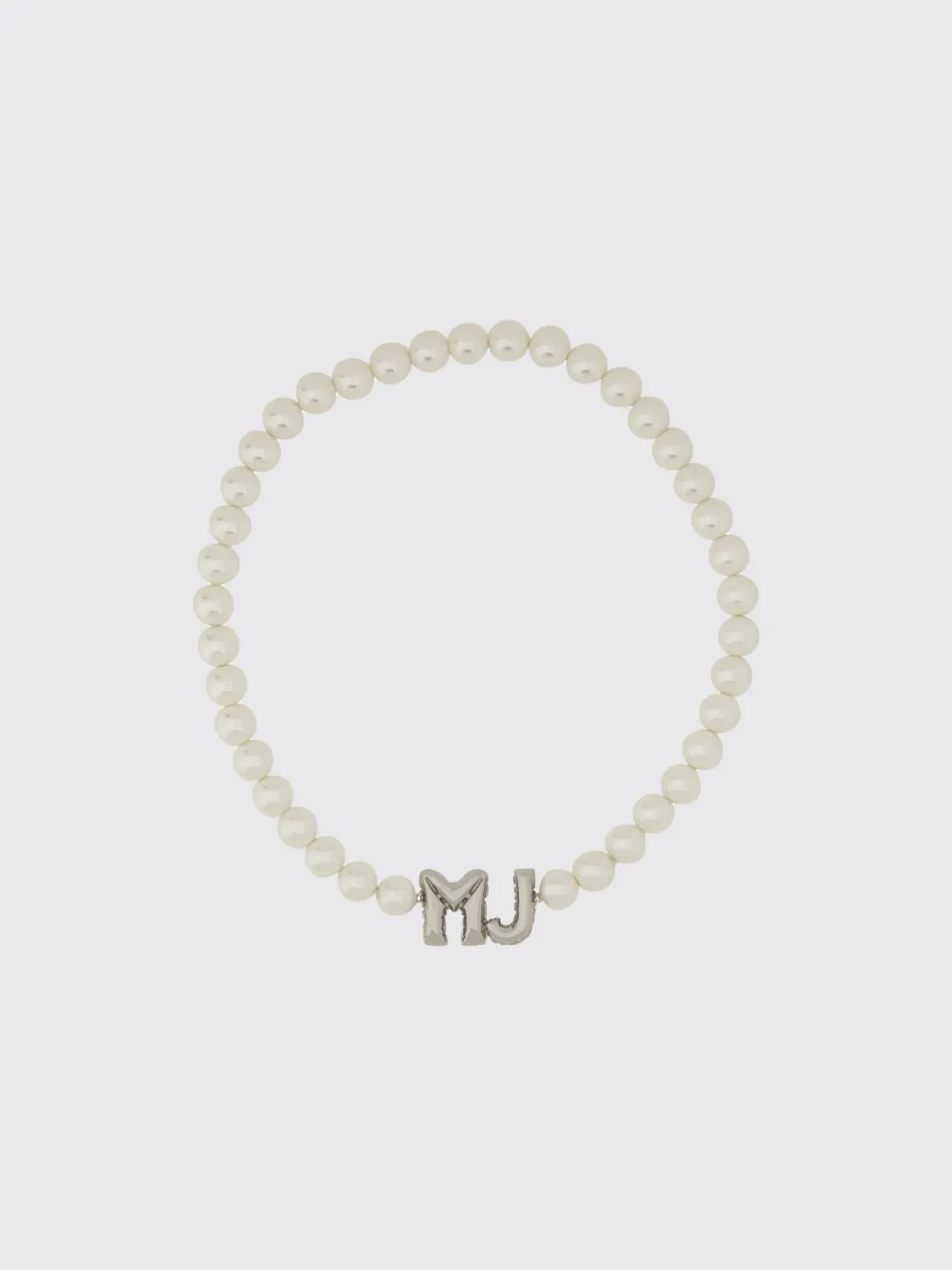 Collana MJ Balloon Marc Jacobs in ottone con perle sintetiche