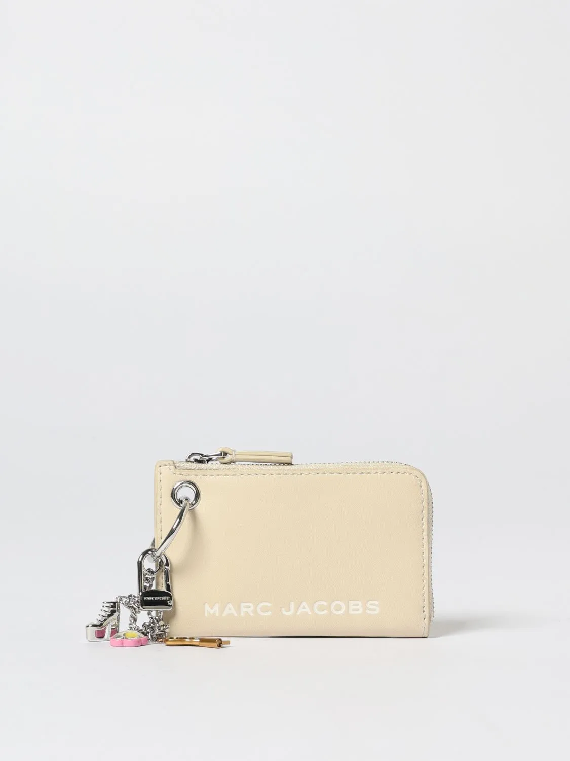 Portafoglio The Charm in pelle con logo Marc Jacobs