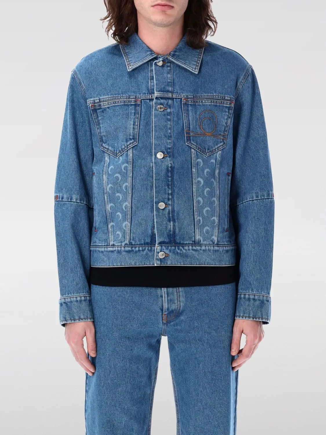 Giubbotto Marine Serre in denim di cotone