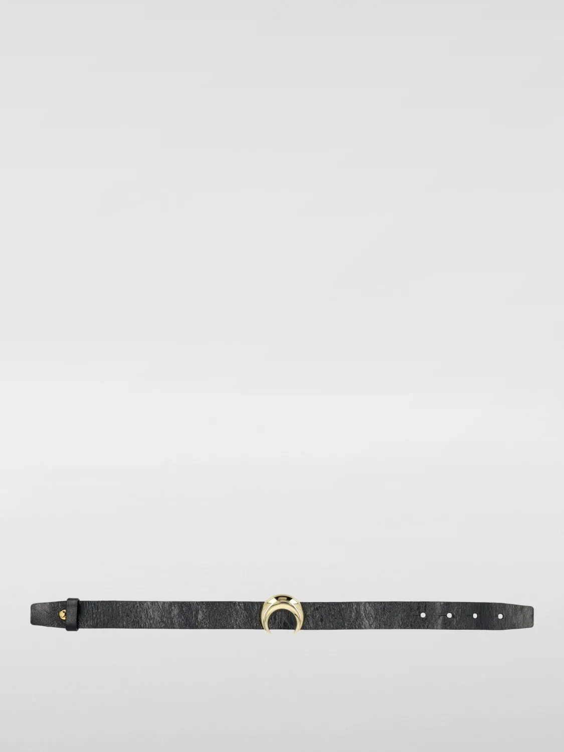 Choker Crescent Monn Marine Serre in pelle