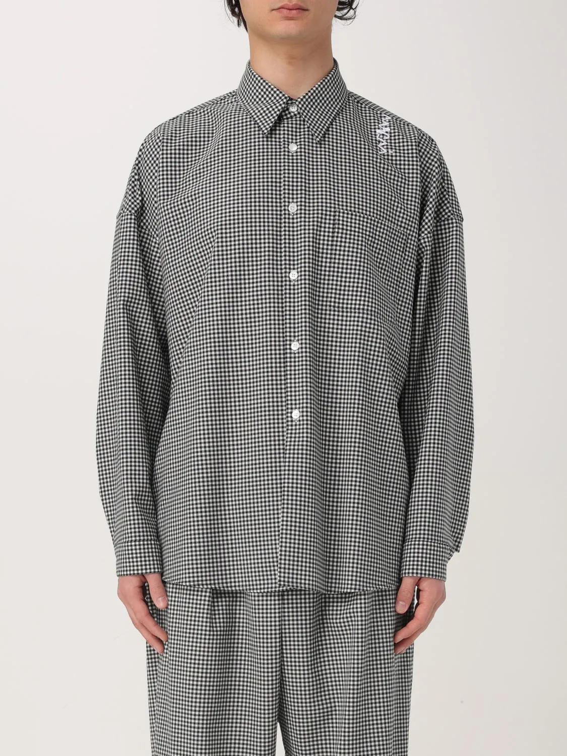 Camicia Marni in misto cotone vichy