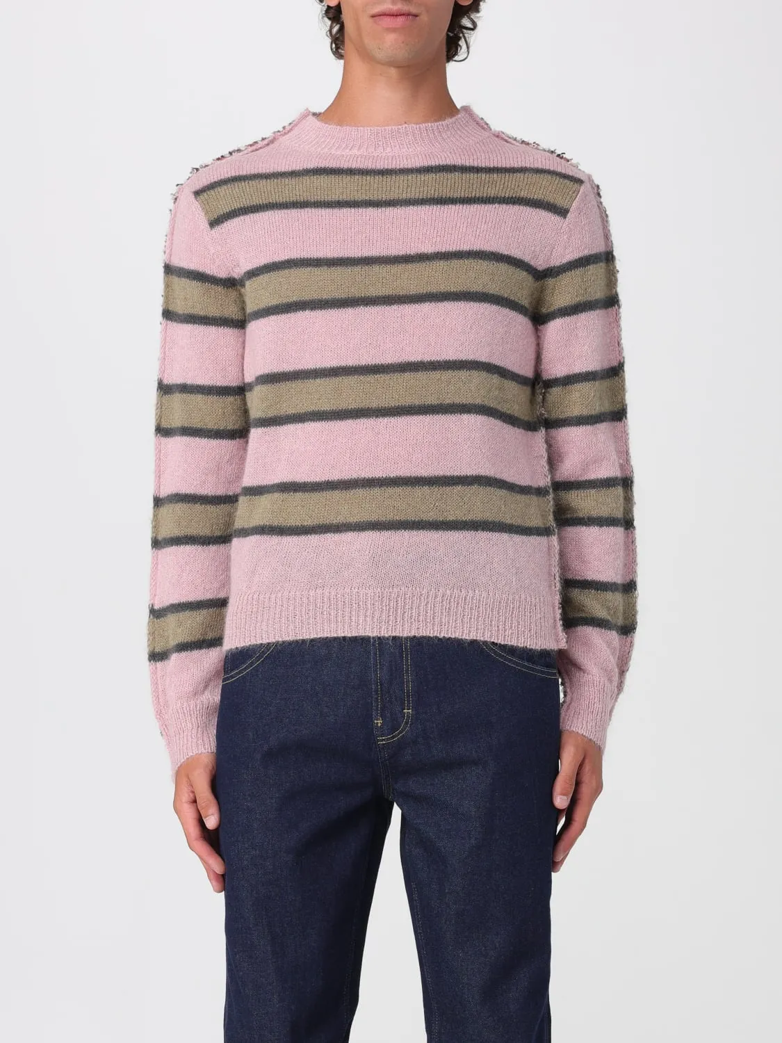 Maglia Marni in mohair a righe