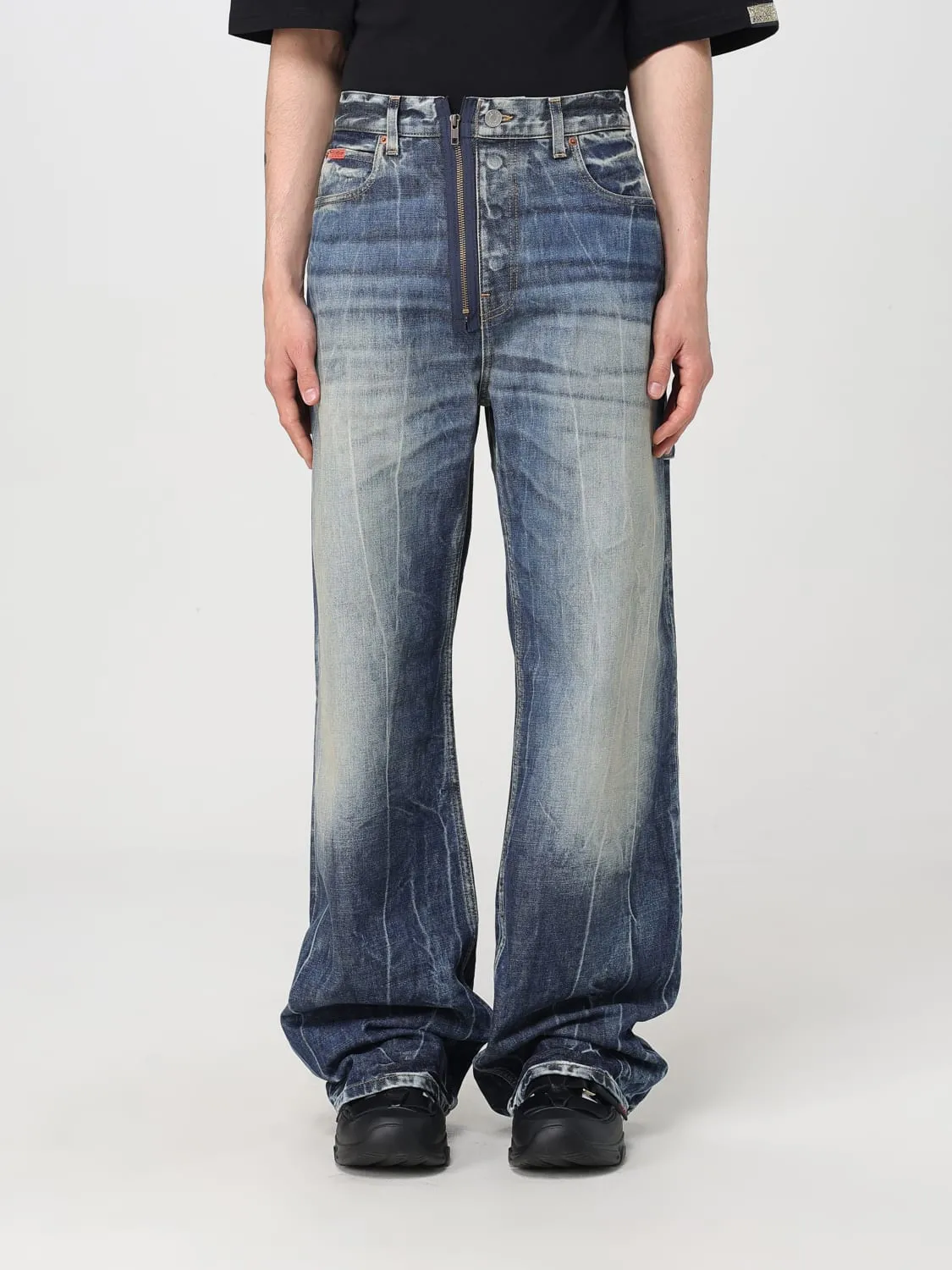 Jeans Martine Rose in denim di cotone