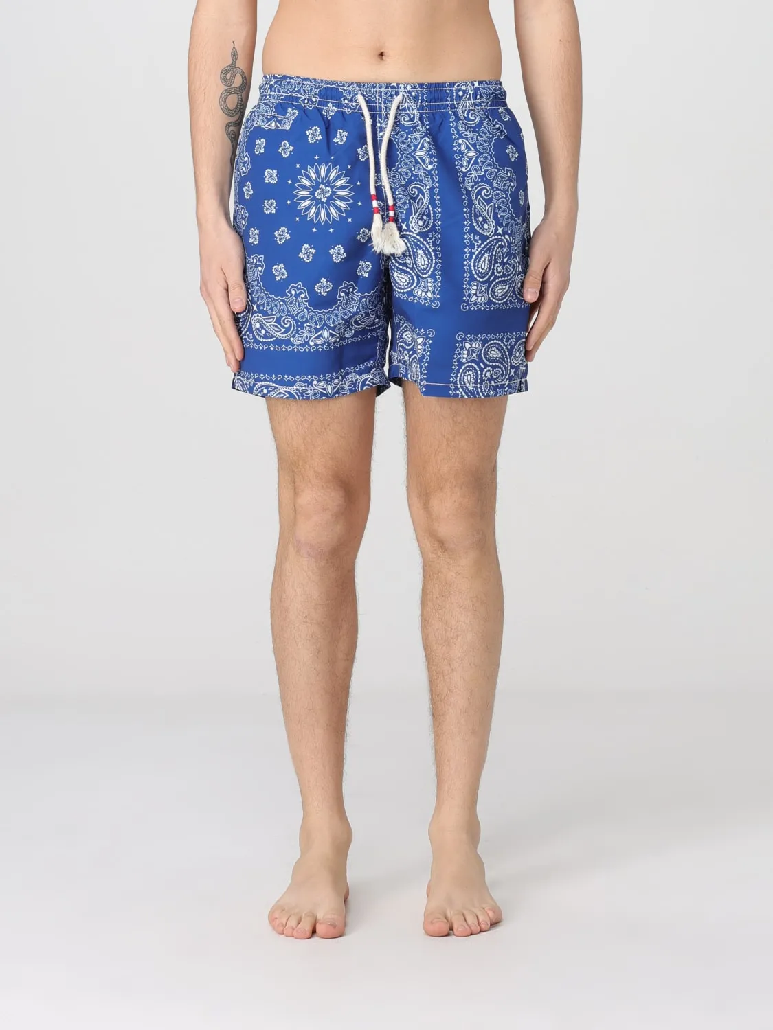 Costume MC2 Saint Barth in nylon con stampa bandana